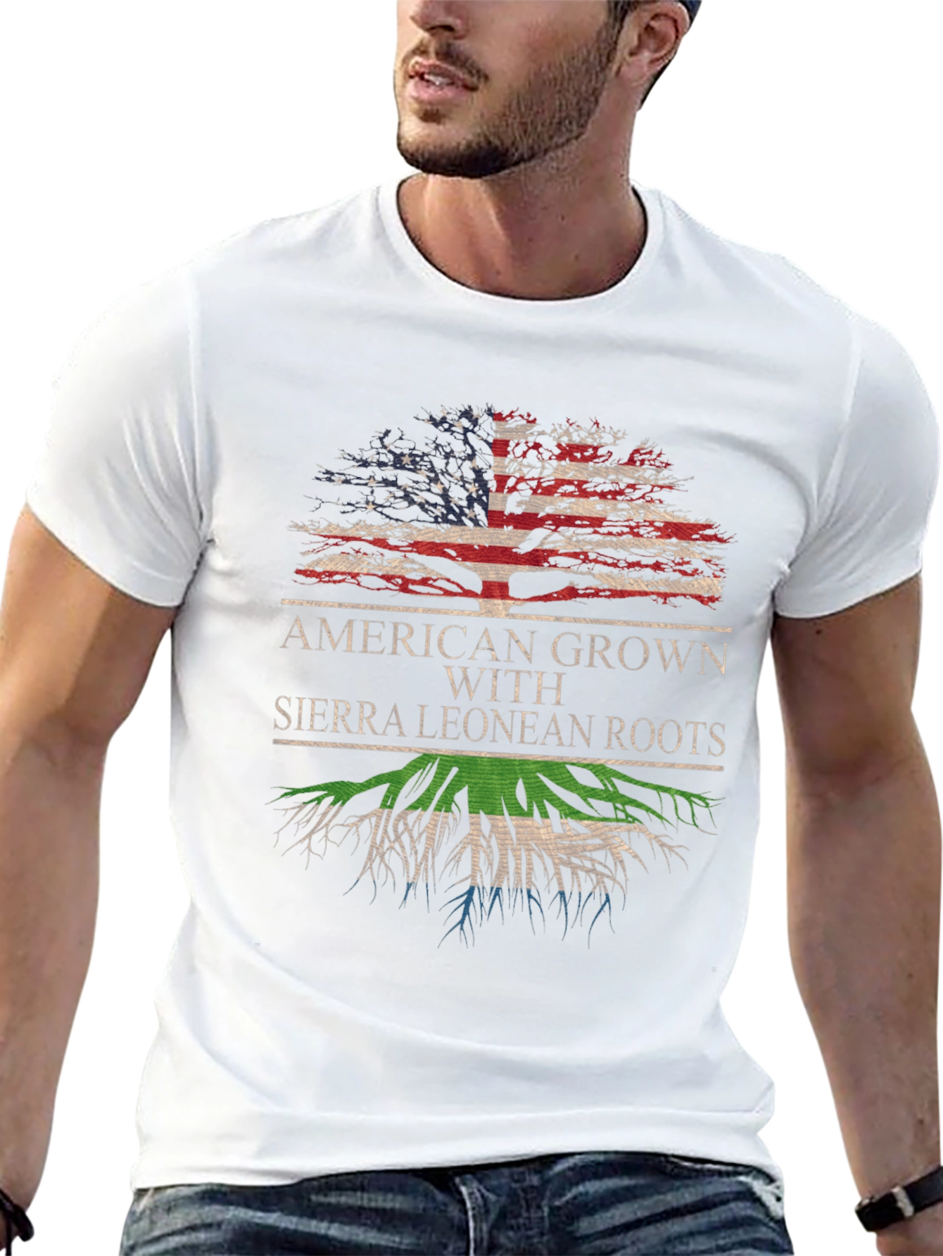American Sierra Leone Roots T-Shirt