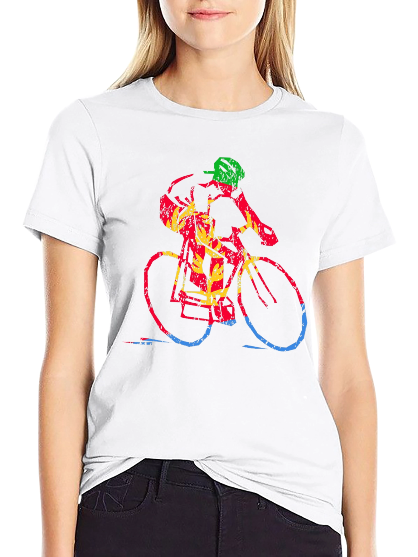 Colorful Cycling T-Shirt