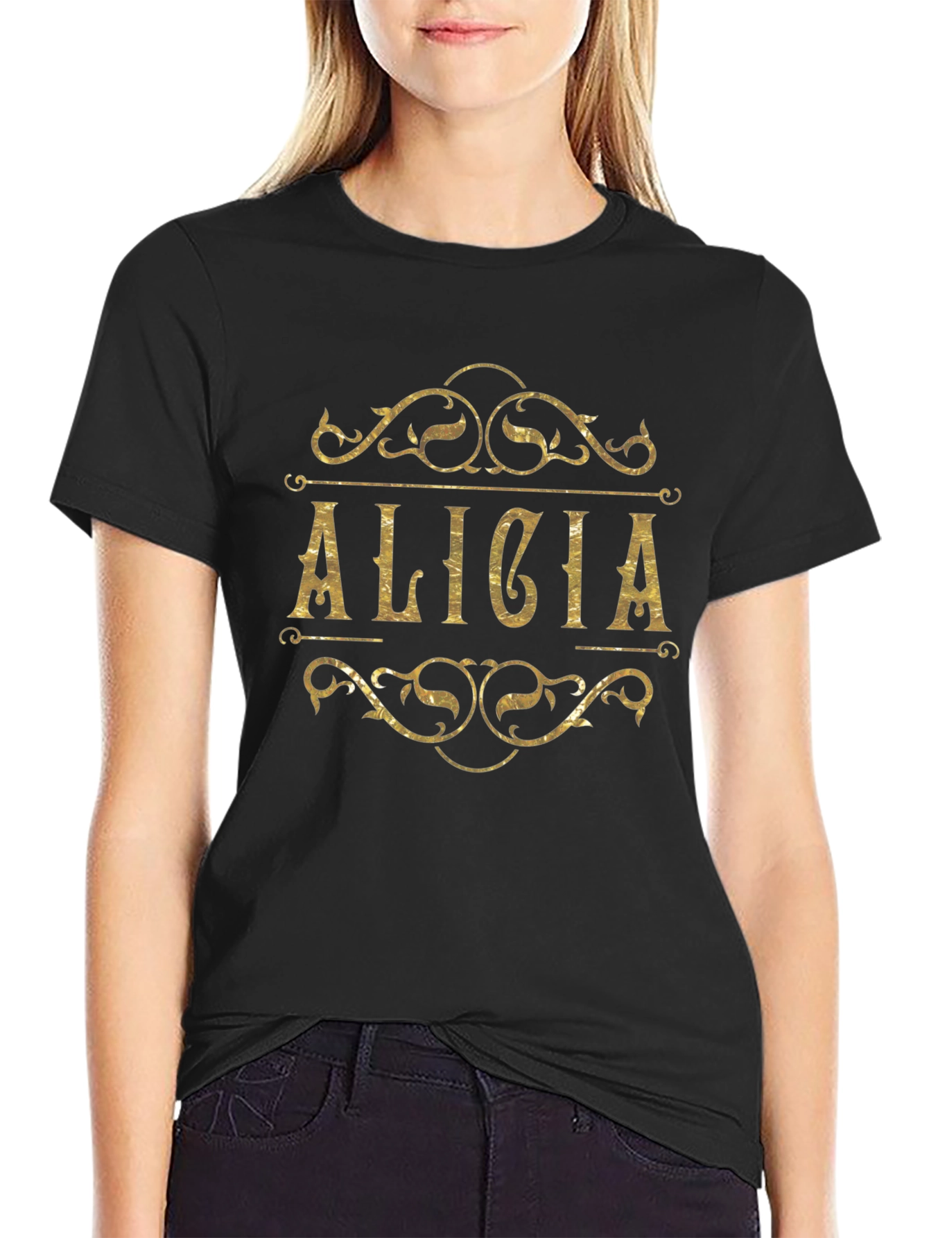 Personalized Alicia Graphic Tee
