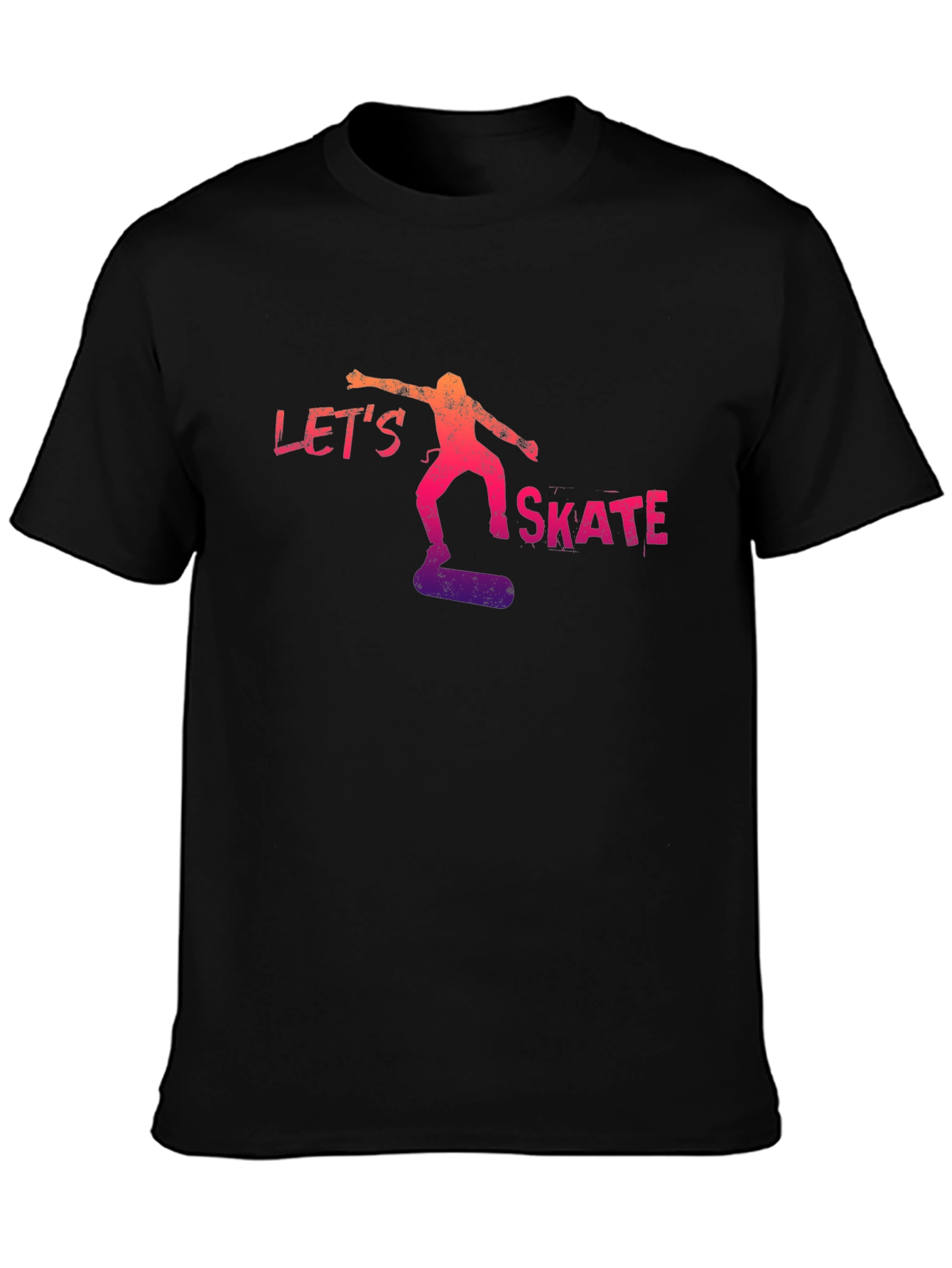 Lets Skate T-Shirt - Cool Skater Tee