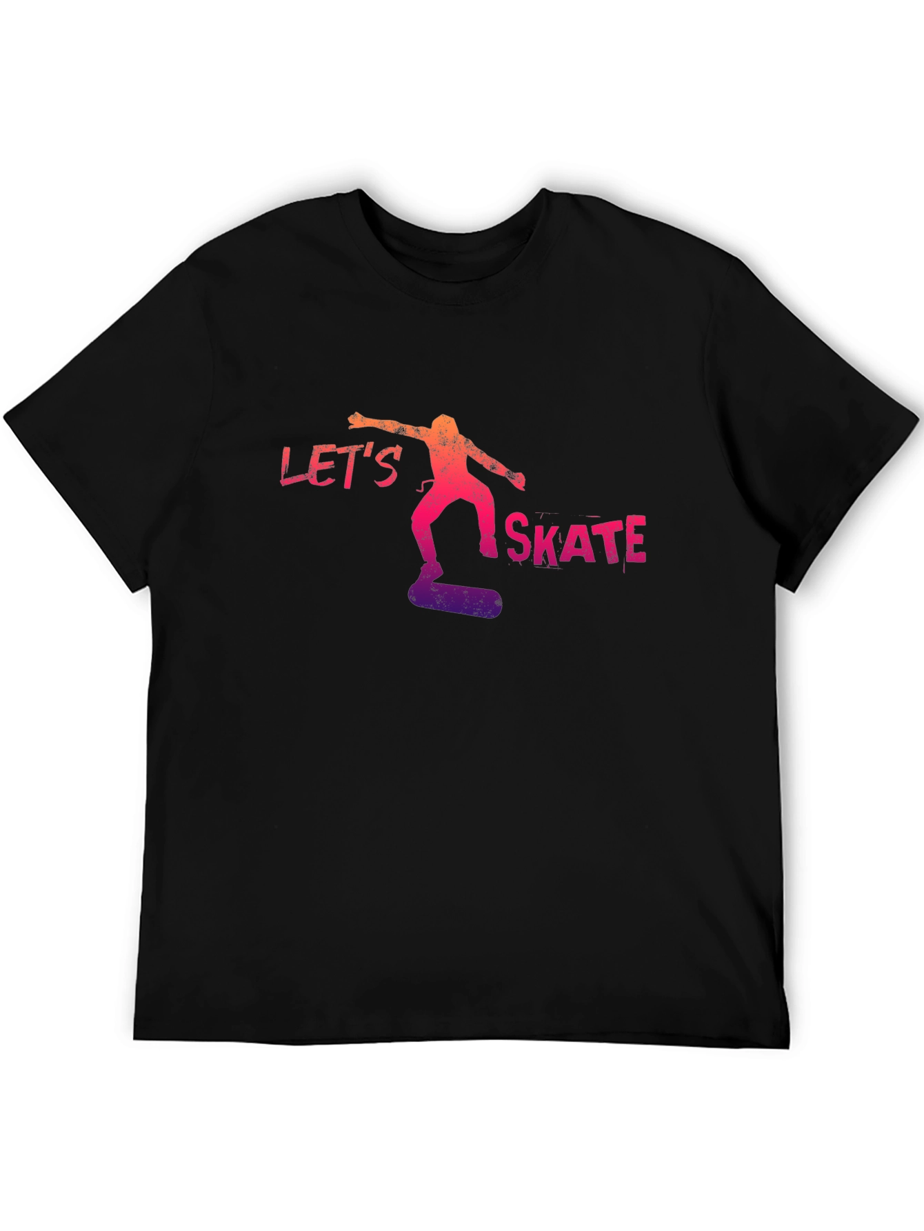 Lets Skate T-Shirt - Cool Skater Tee