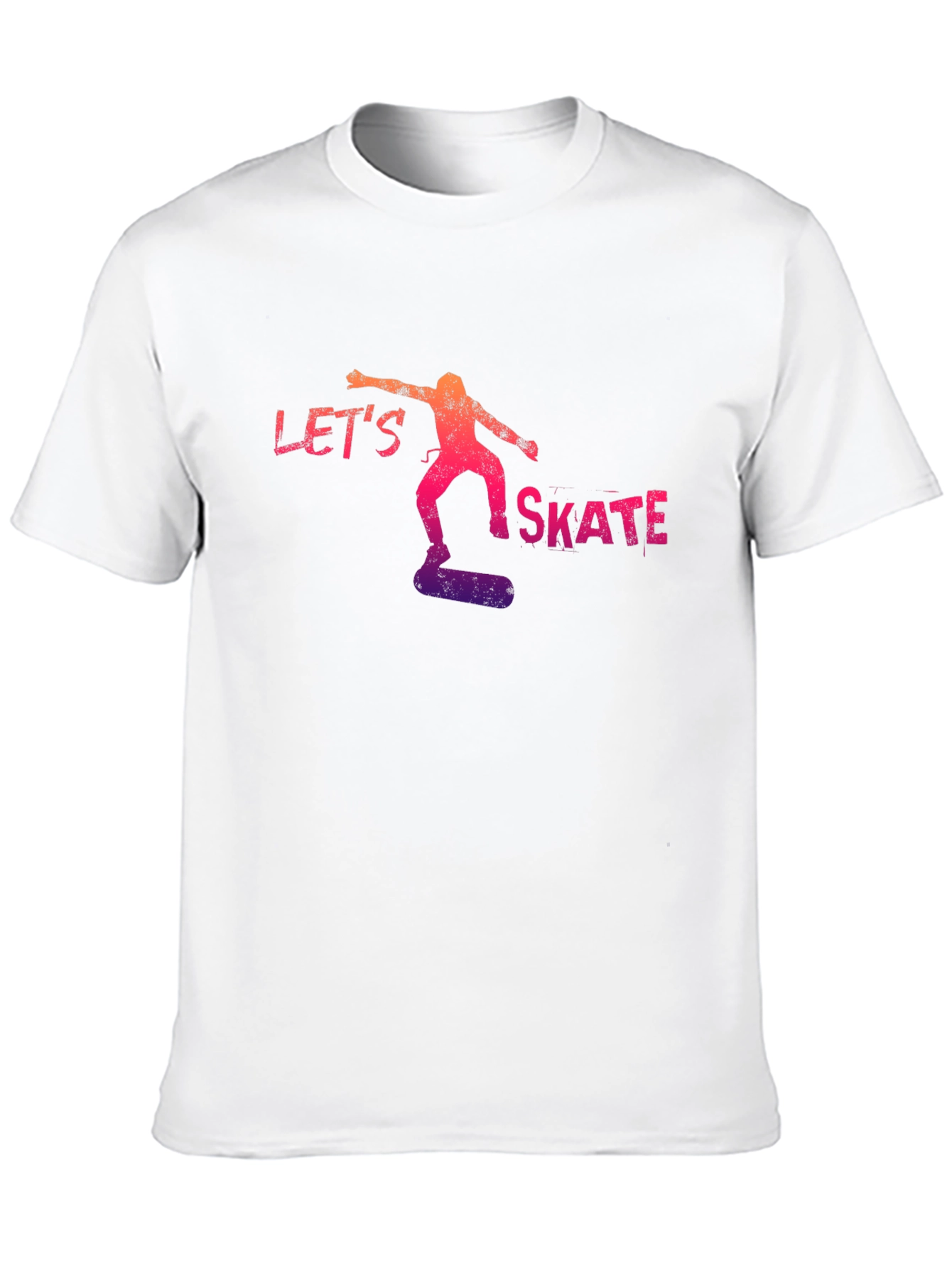 Lets Skate T-Shirt - Cool Skater Tee