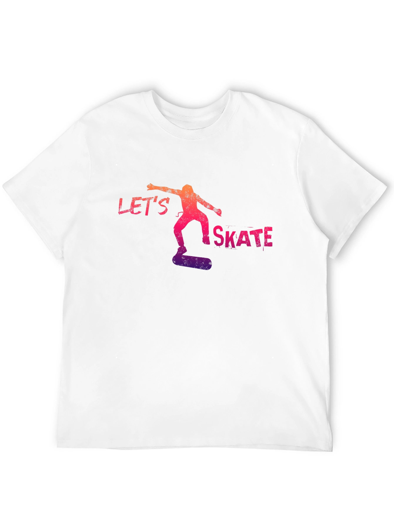 Lets Skate T-Shirt - Cool Skater Tee
