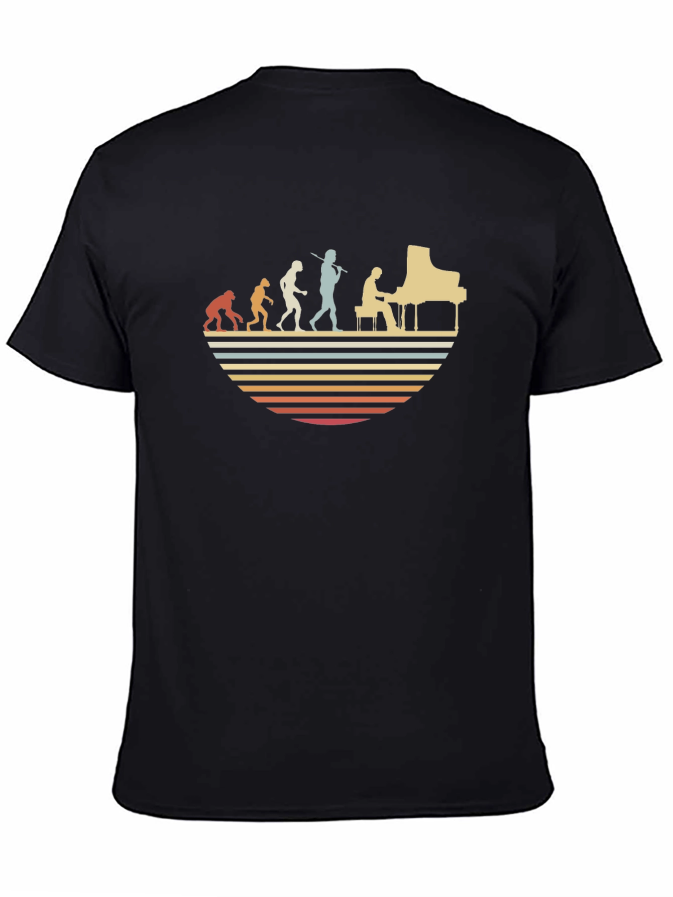 Retro Piano Evolution T-Shirt