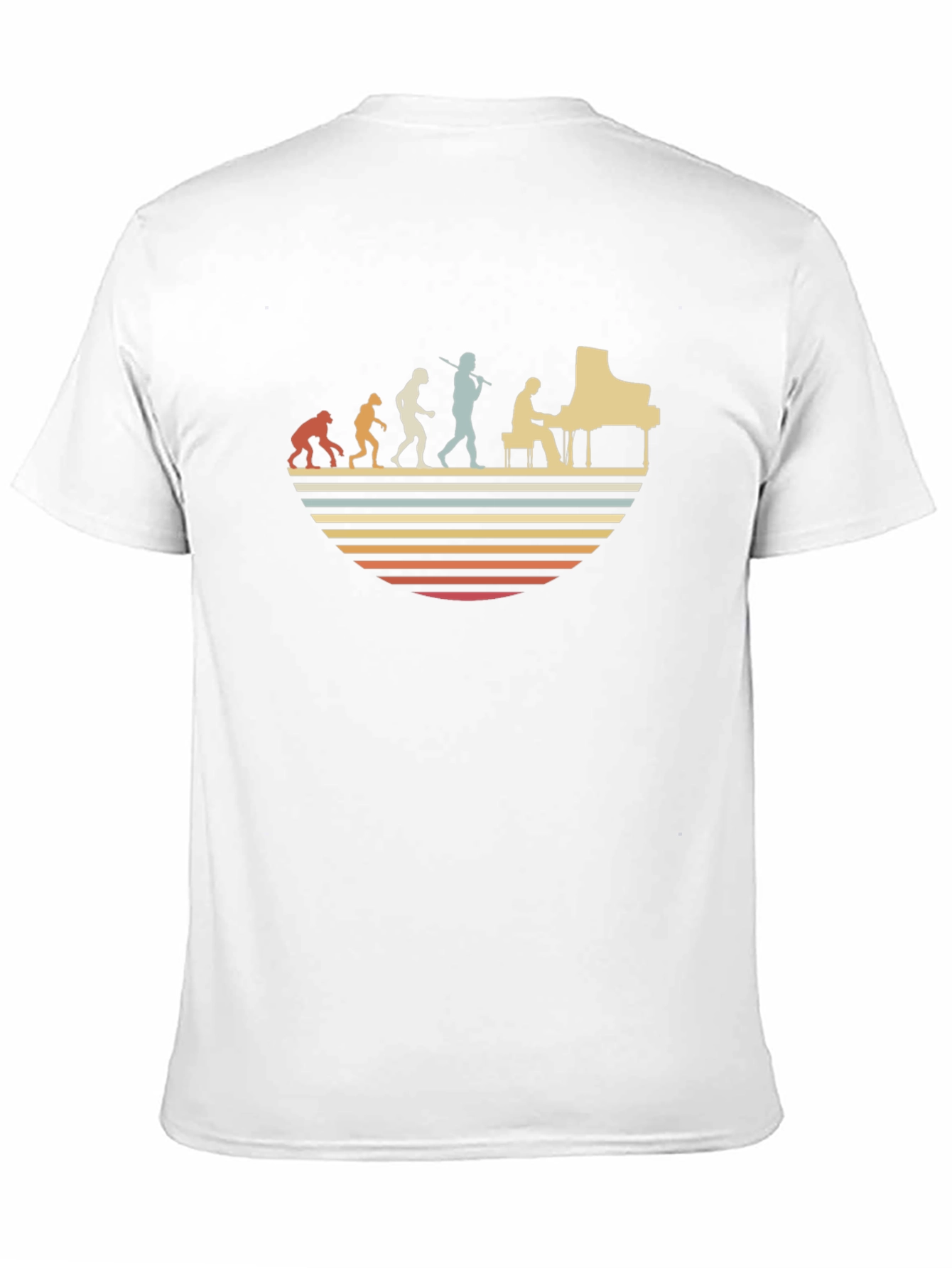Retro Piano Evolution T-Shirt