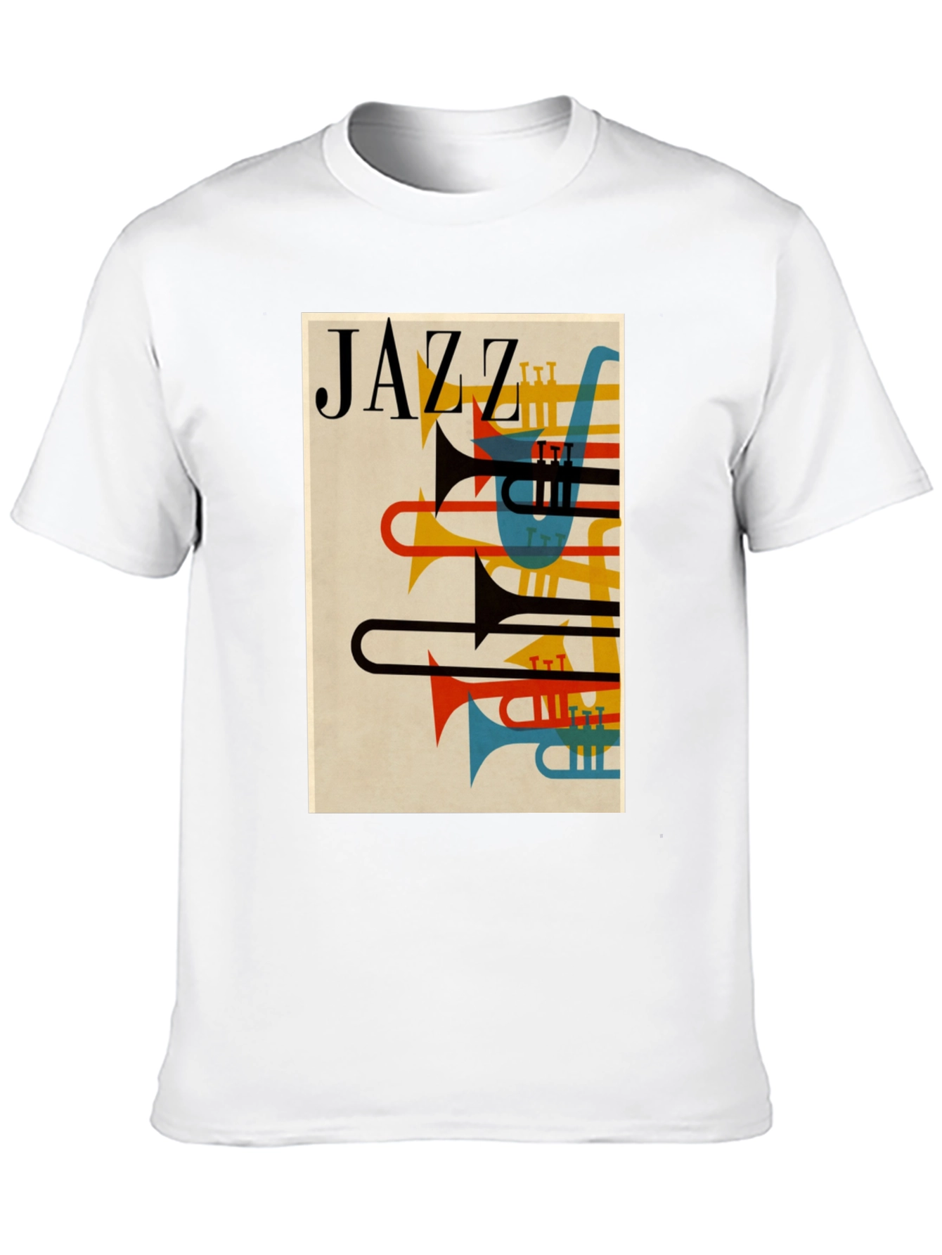 JAZZ Graphic T-Shirt - Retro Style Music Tee