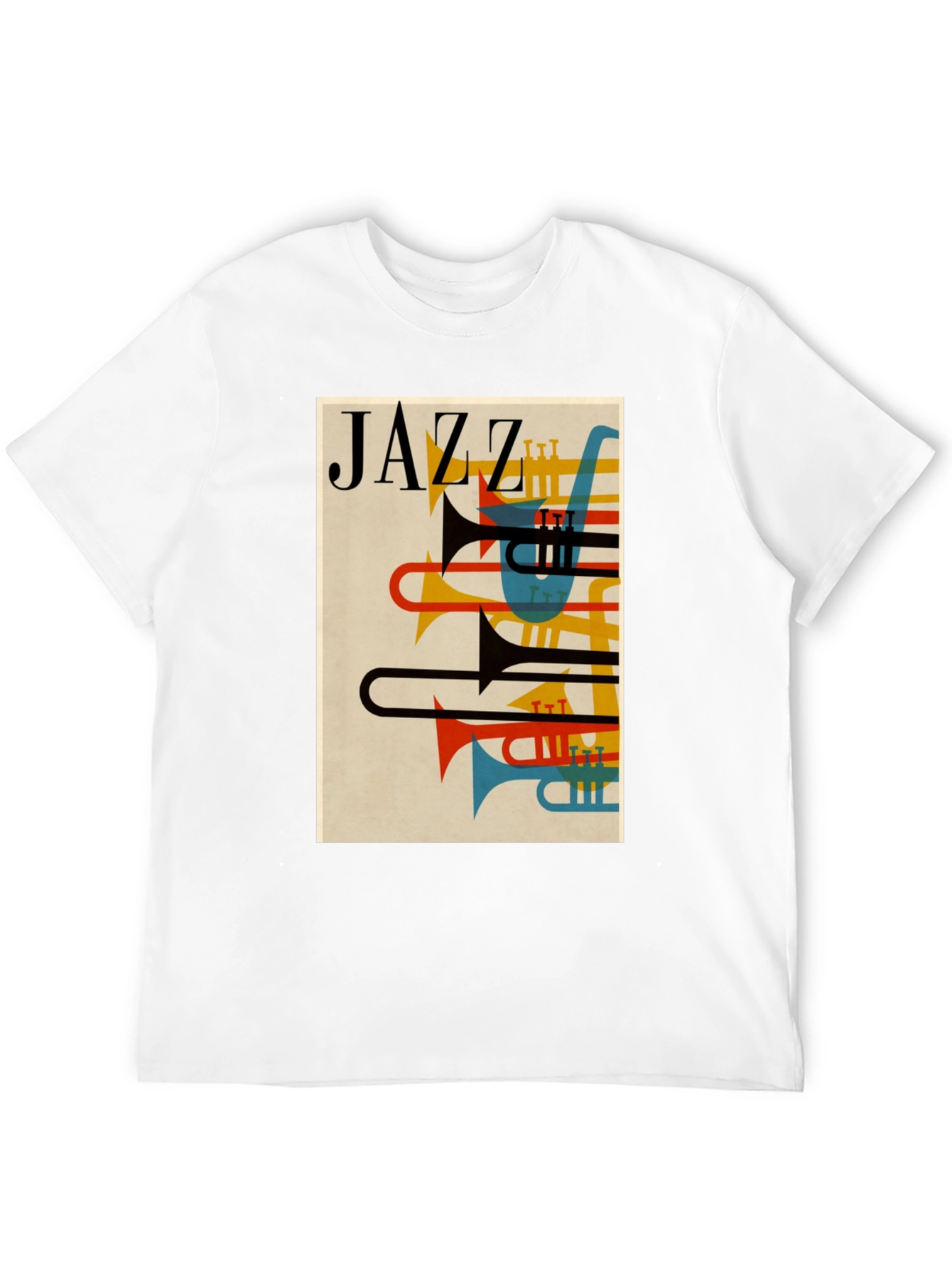 JAZZ Graphic T-Shirt - Retro Style Music Tee
