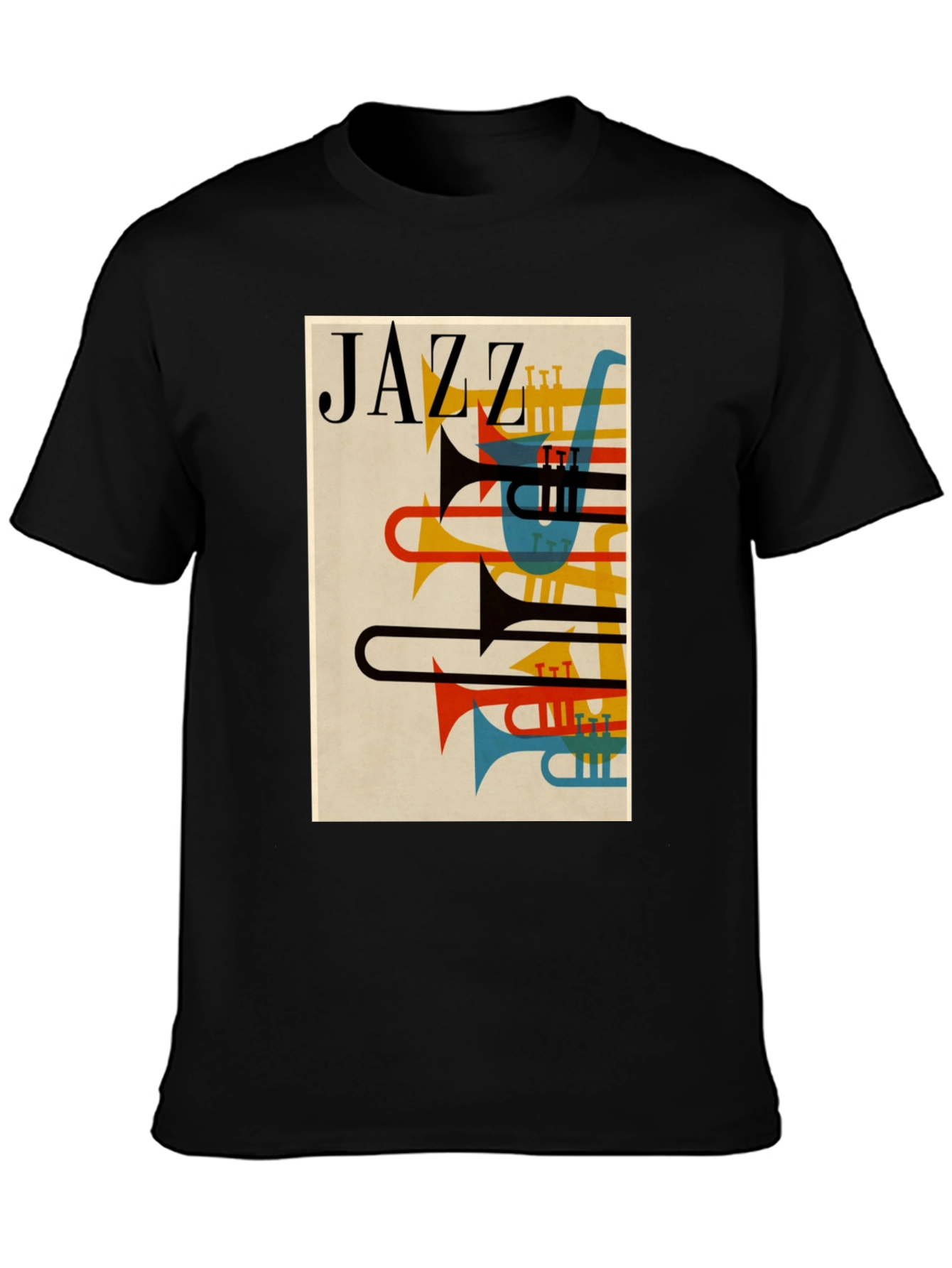 JAZZ Graphic T-Shirt - Retro Style Music Tee