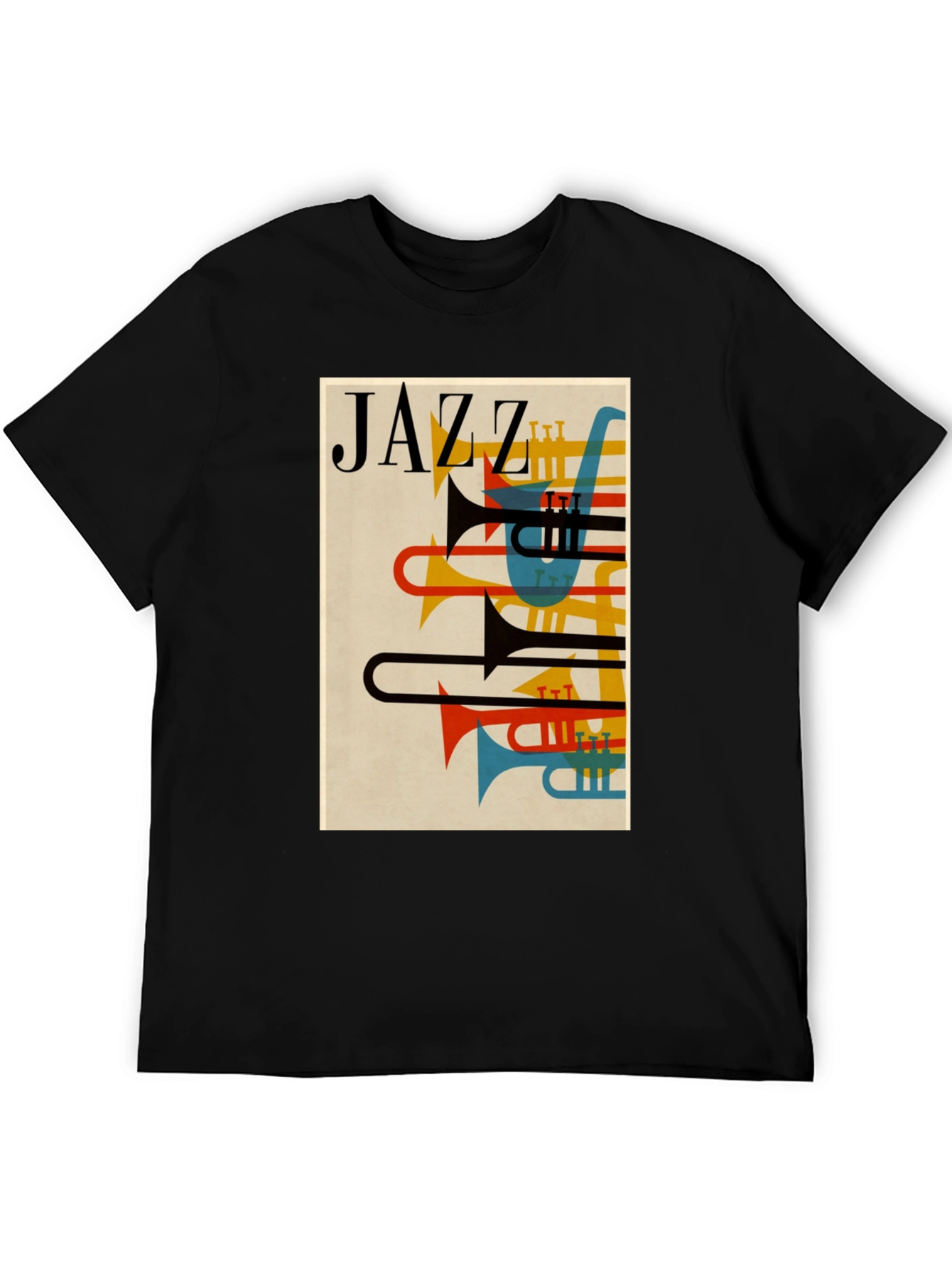 JAZZ Graphic T-Shirt - Retro Style Music Tee