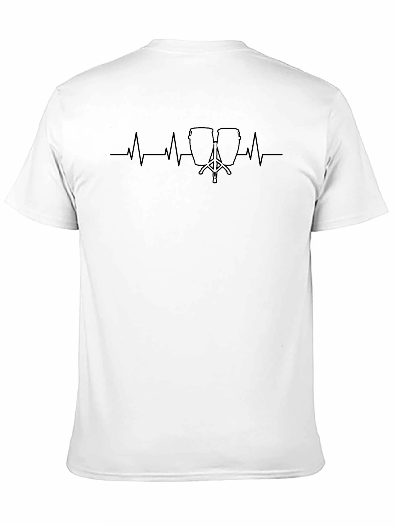 Conga Drum Heartbeat T-Shirt - Musician Tee