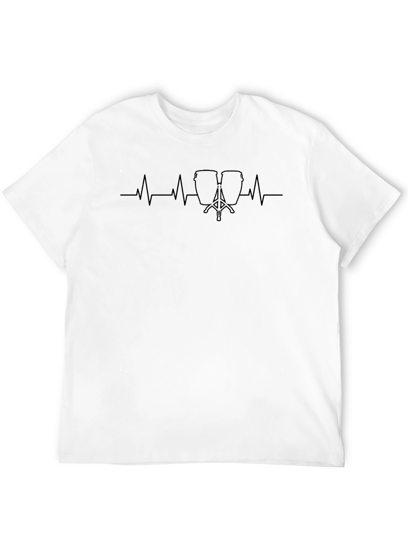 Conga Drum Heartbeat T-Shirt - Musician Tee