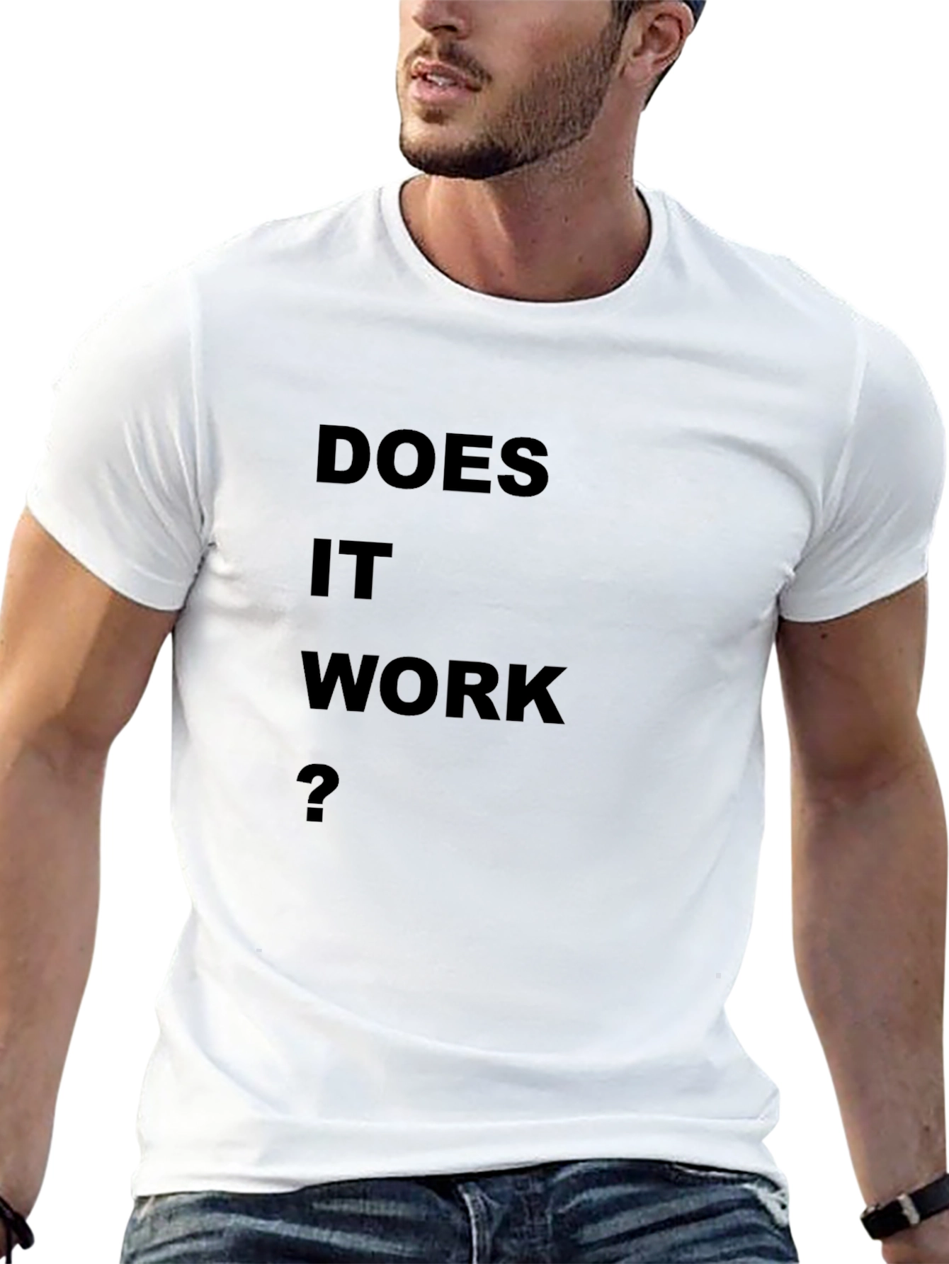Does It Work? Black T-Shirt