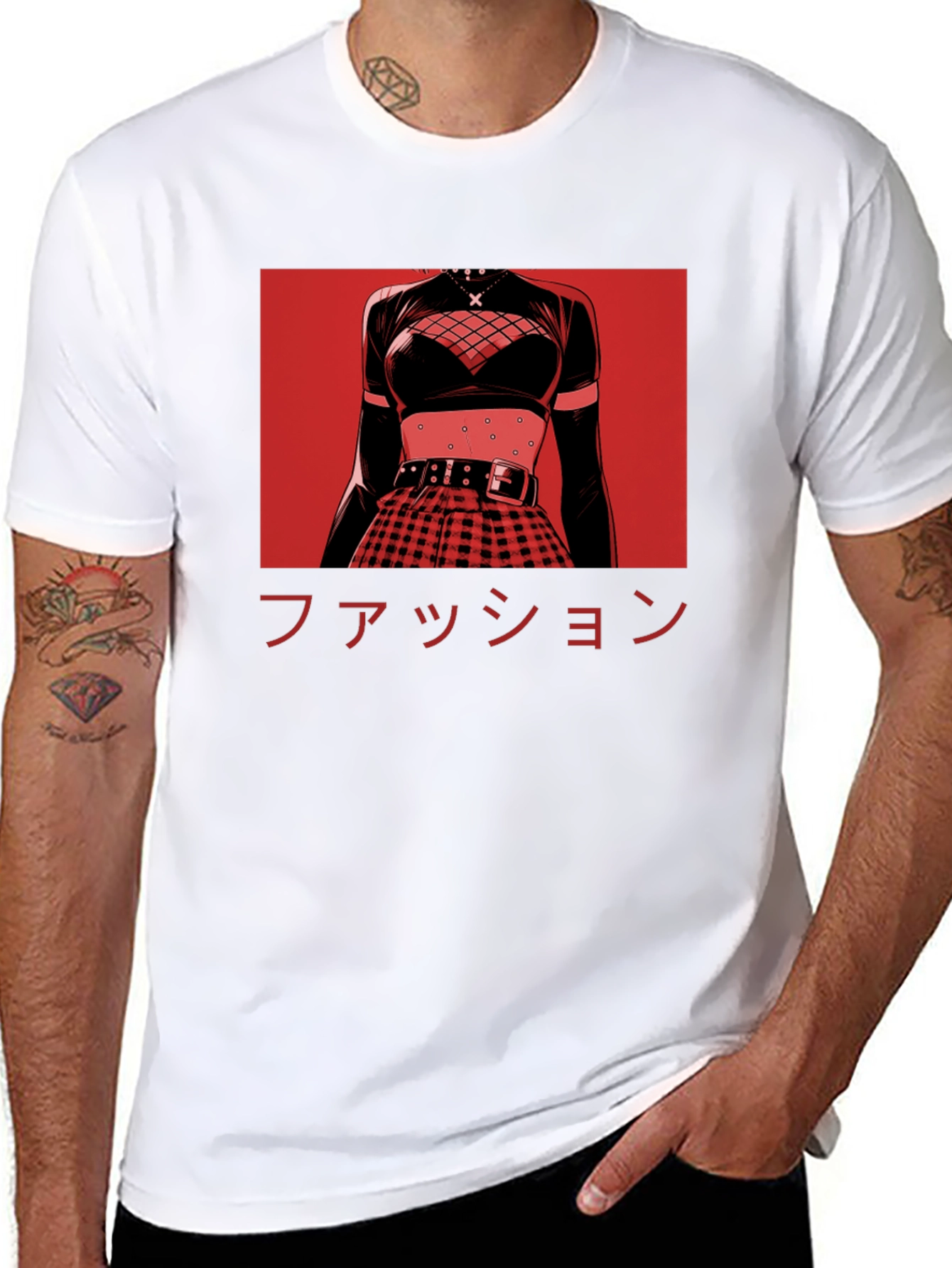 Fashion Graphic Tee - Anime Style