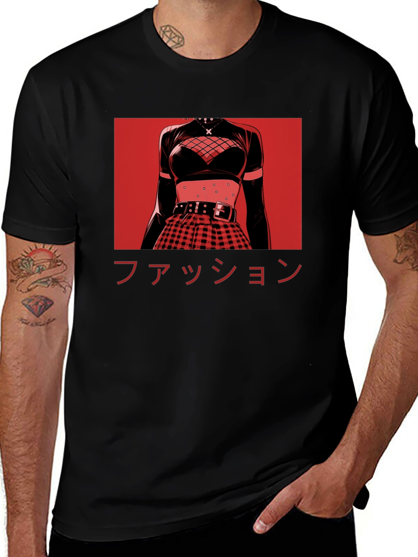 Fashion Graphic Tee - Anime Style