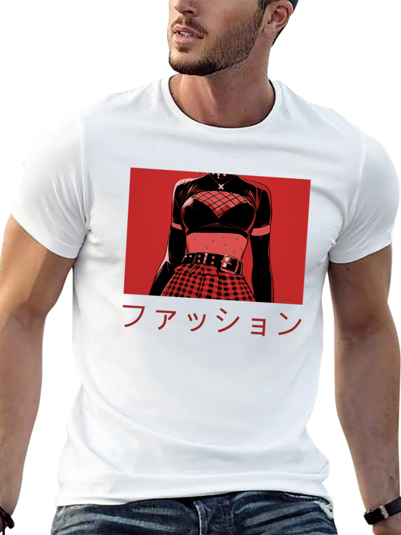 Fashion Graphic Tee - Anime Style