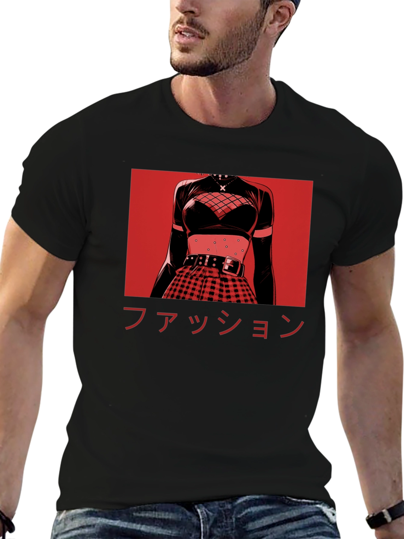 Fashion Graphic Tee - Anime Style