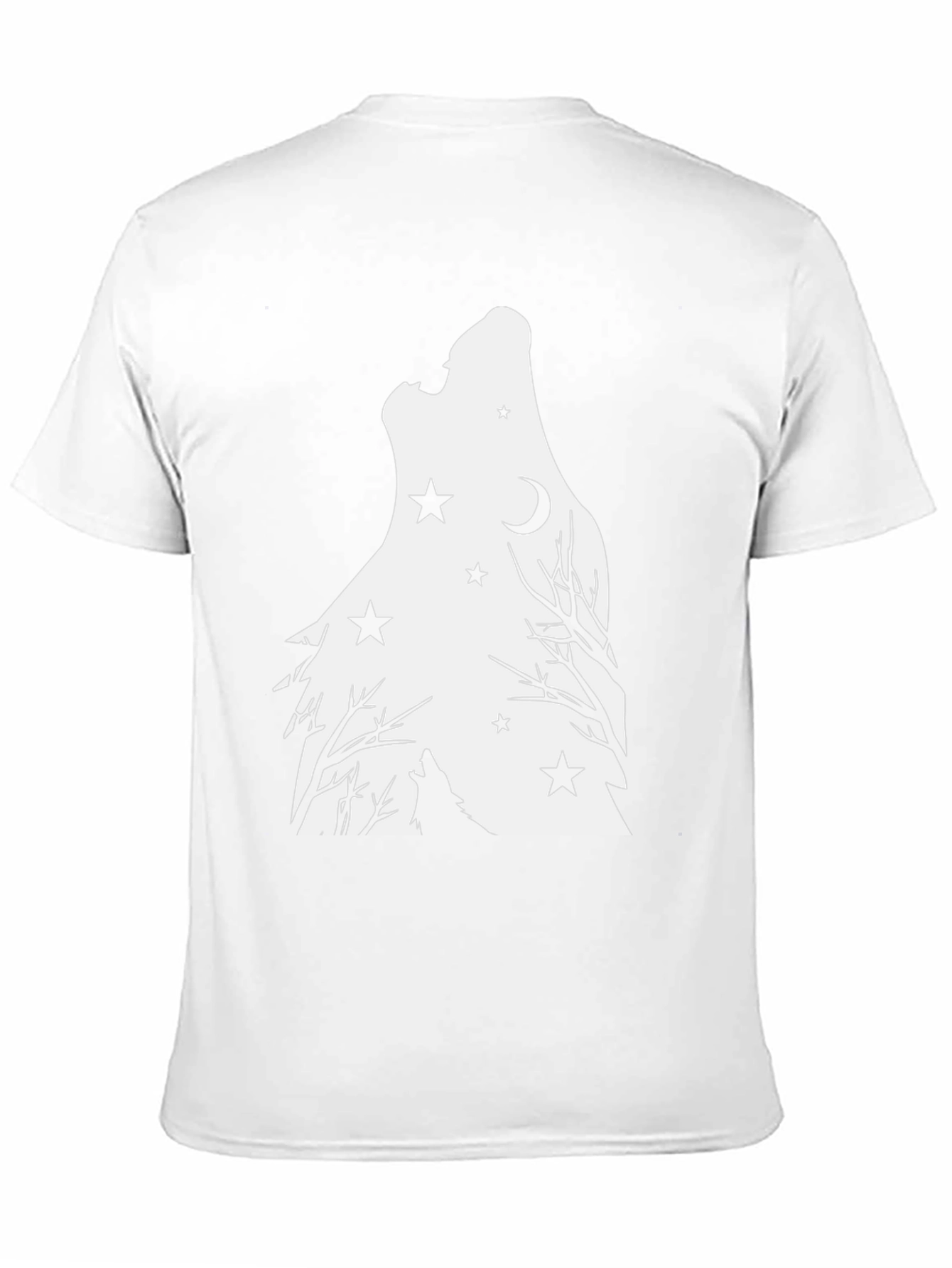 Wolf Silhouette Graphic Tee