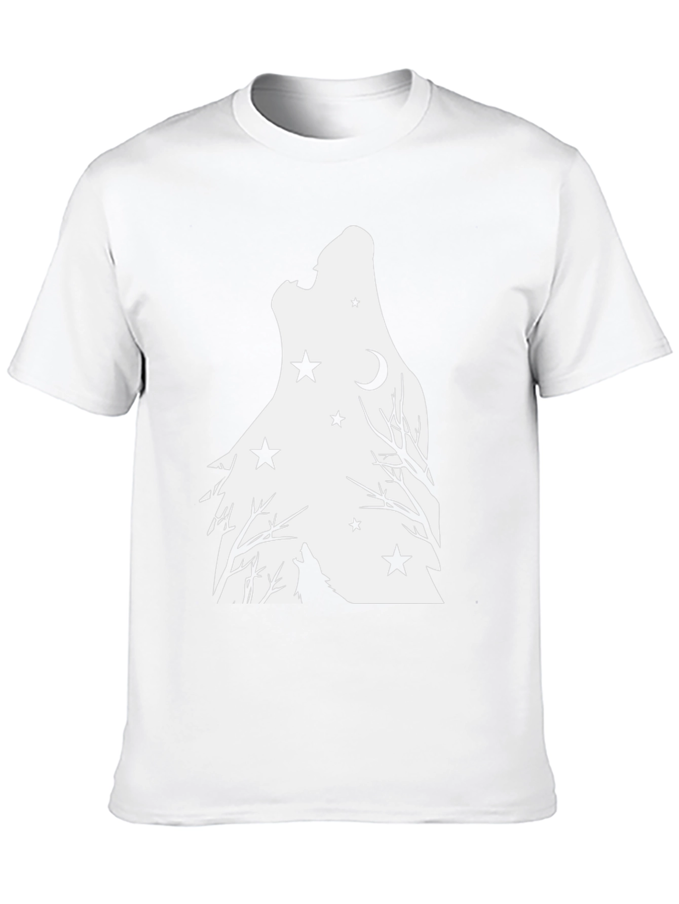 Wolf Silhouette Graphic Tee