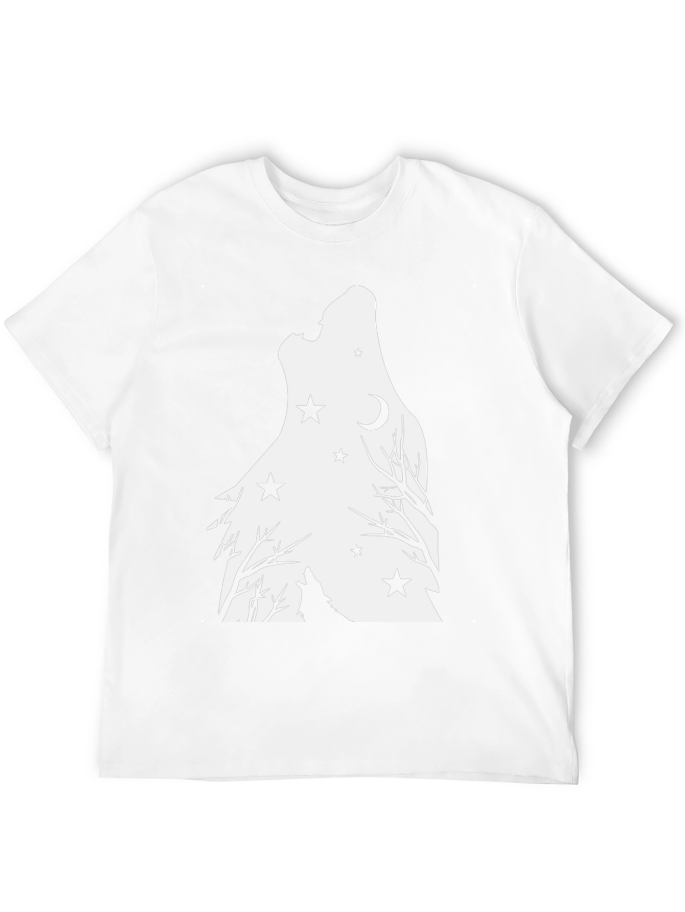 Wolf Silhouette Graphic Tee