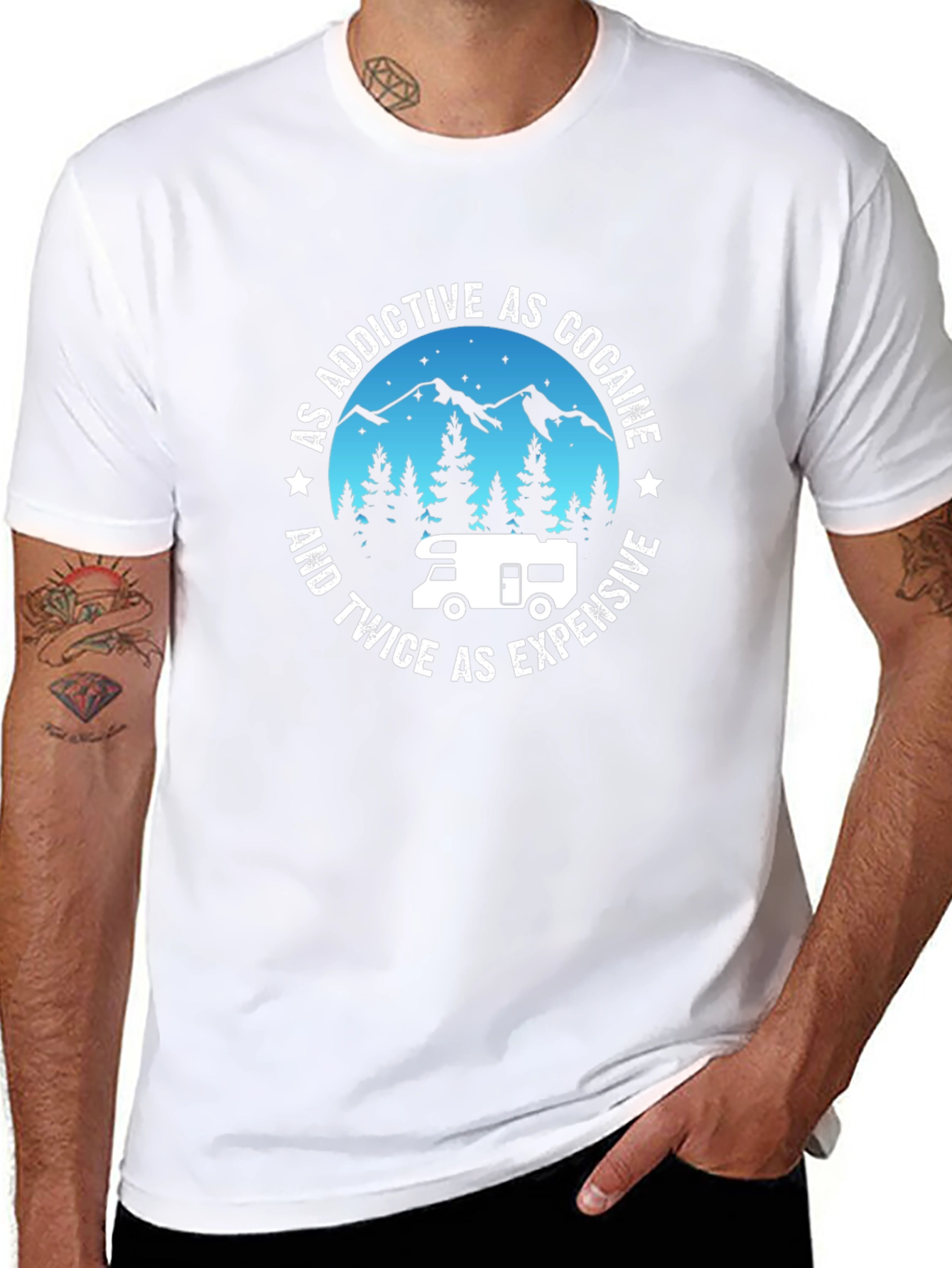 Addictive RV Camping T-Shirt