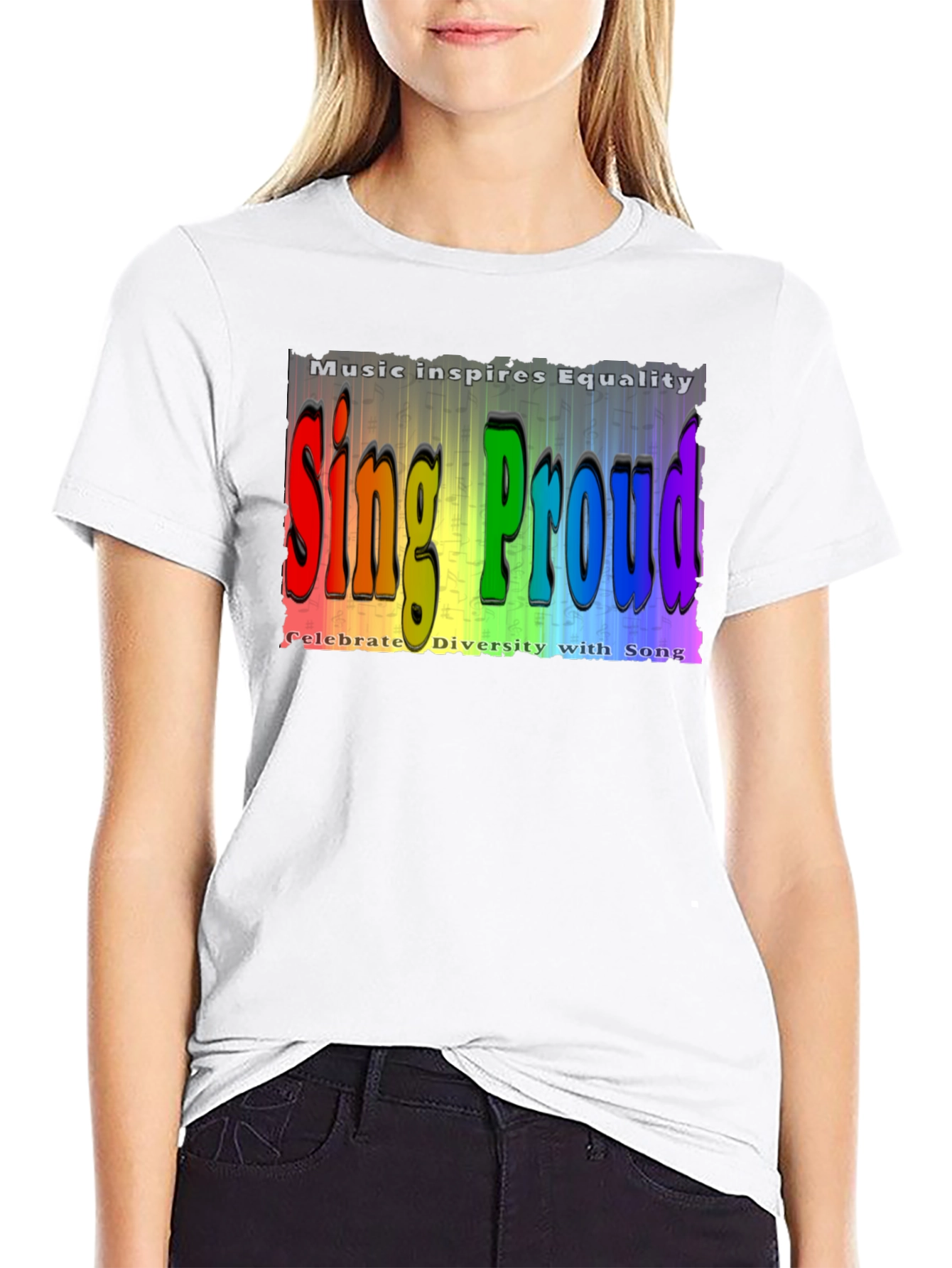 Sing Proud Equality Music T-Shirt