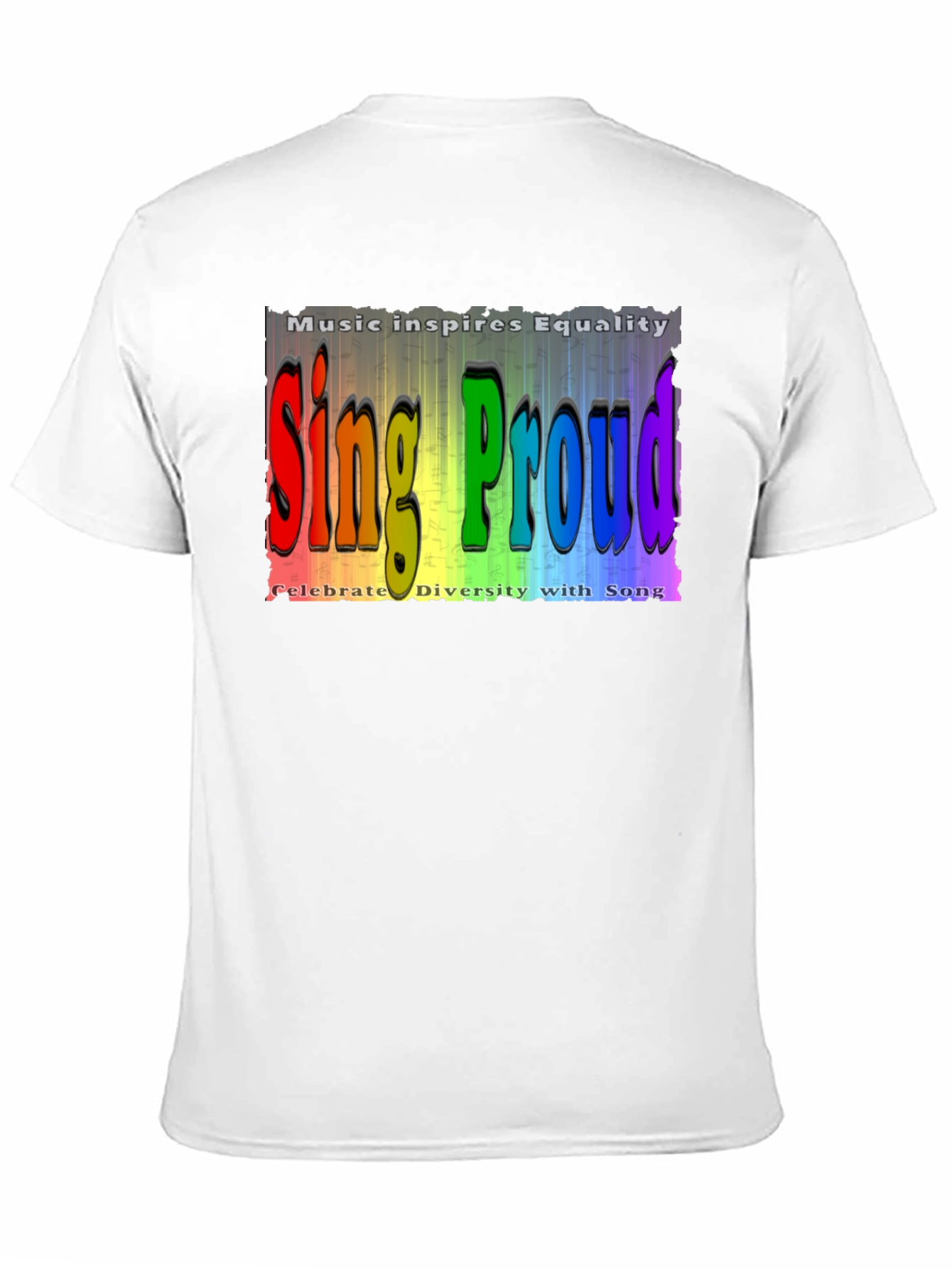 Sing Proud Equality Music T-Shirt