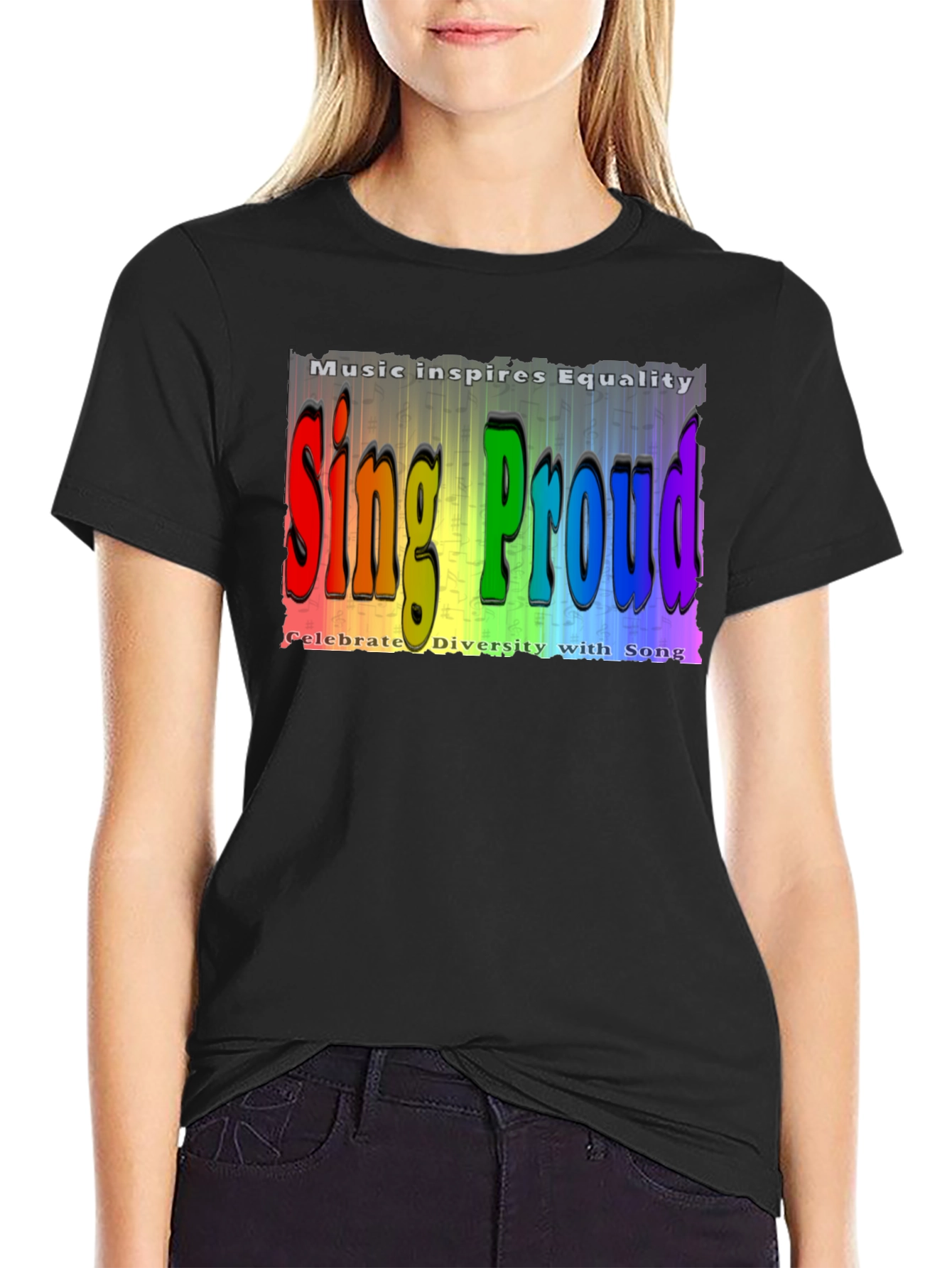 Sing Proud Equality Music T-Shirt