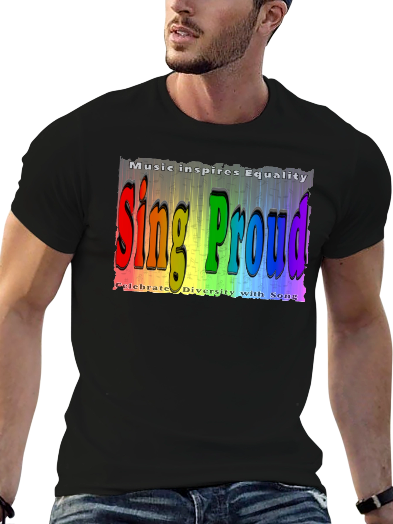 Sing Proud Equality Music T-Shirt
