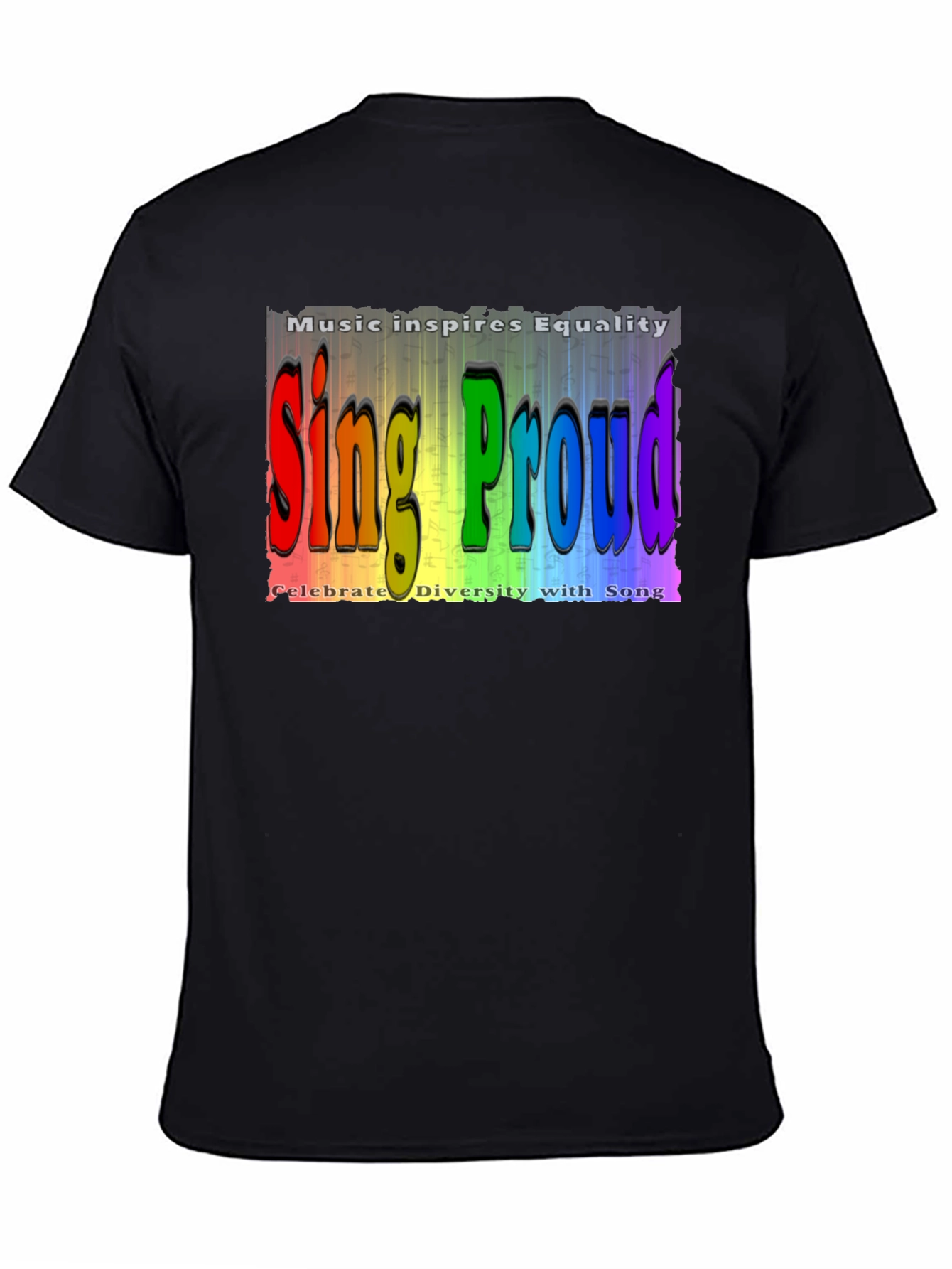 Sing Proud Equality Music T-Shirt