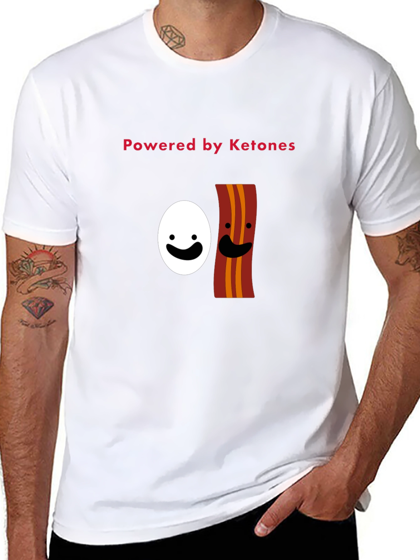 Ketogenic Diet T-Shirt: Powered by Ketones