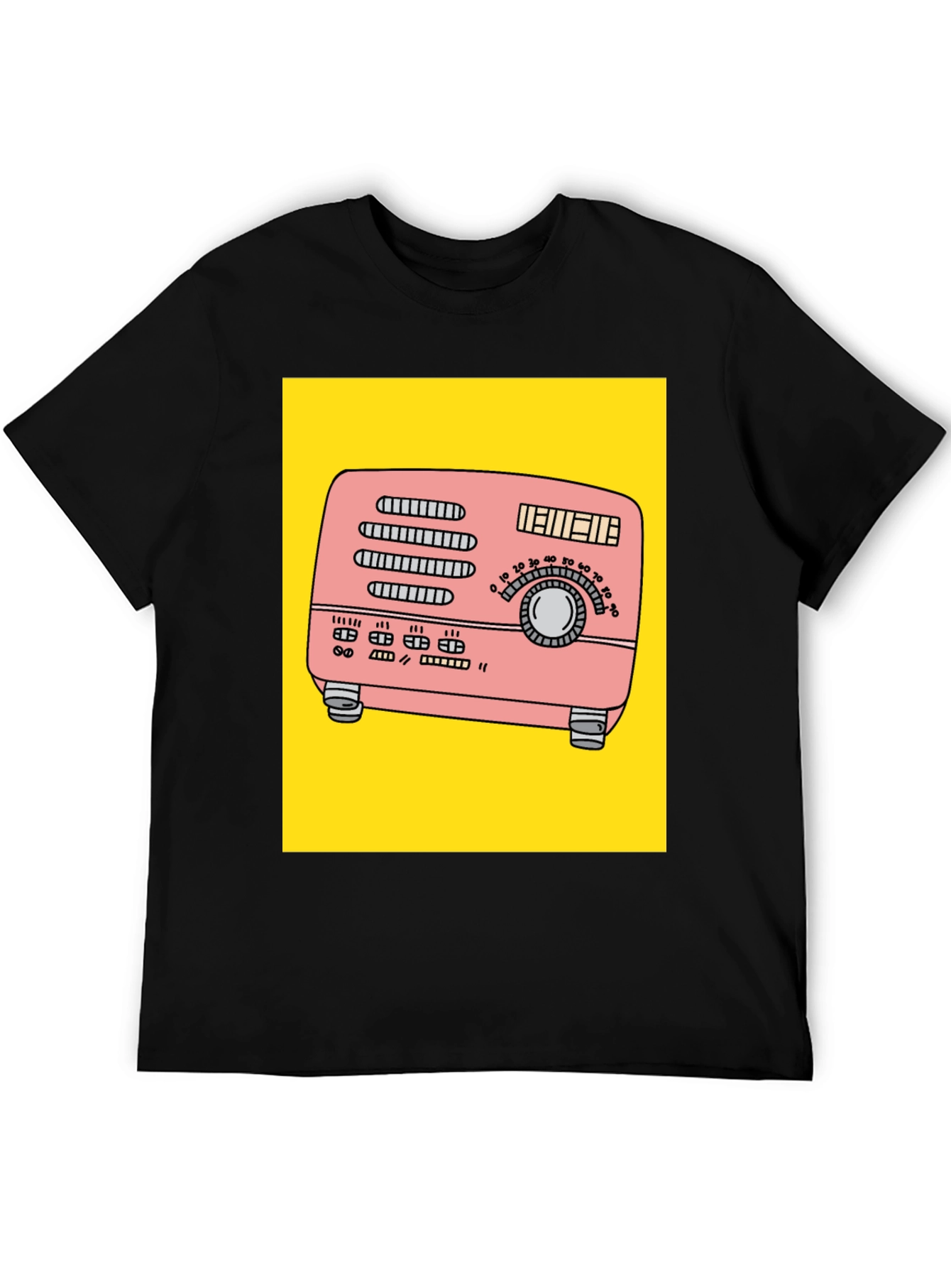 Retro Radio Graphic T-Shirt