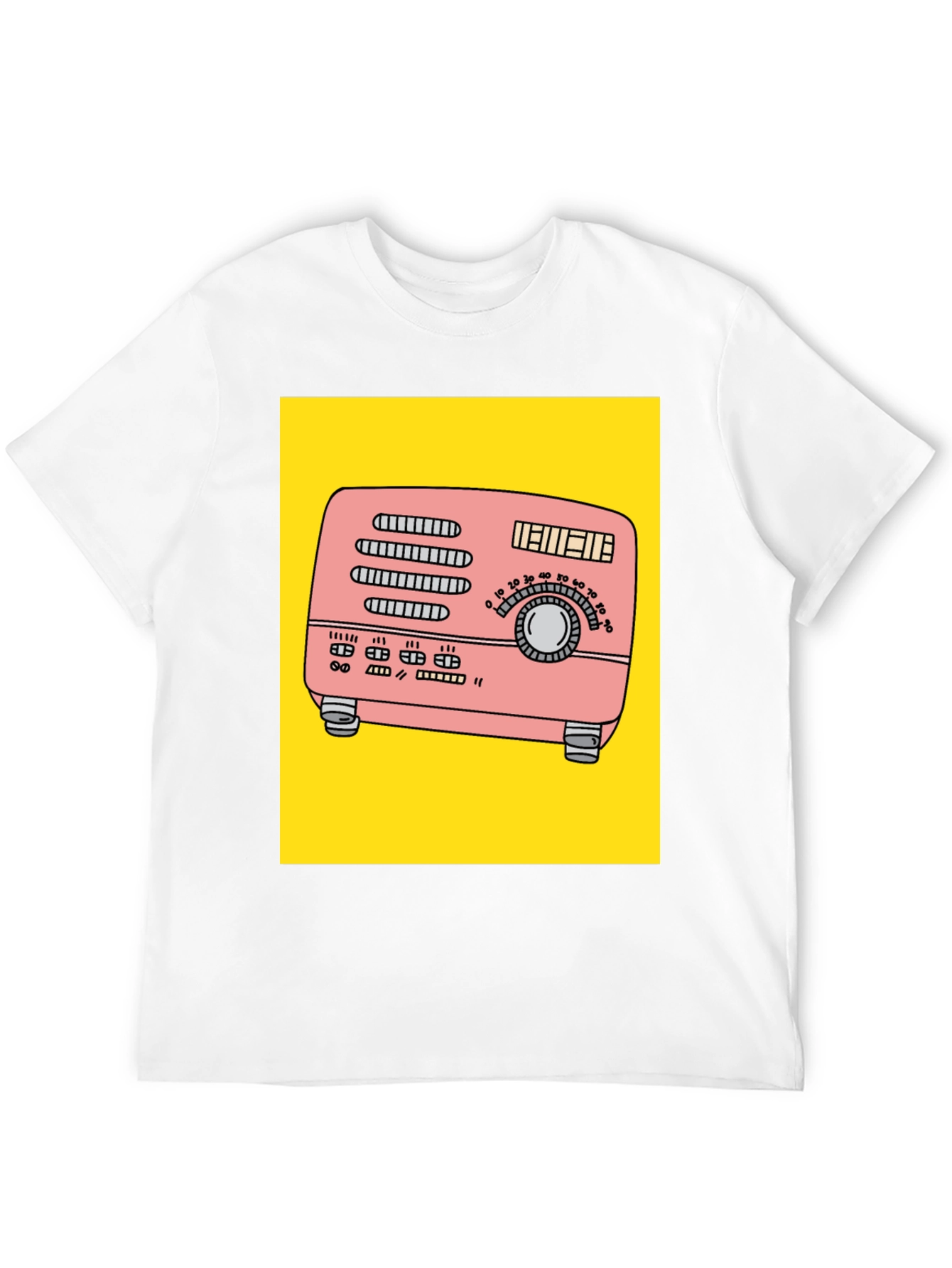 Retro Radio Graphic T-Shirt