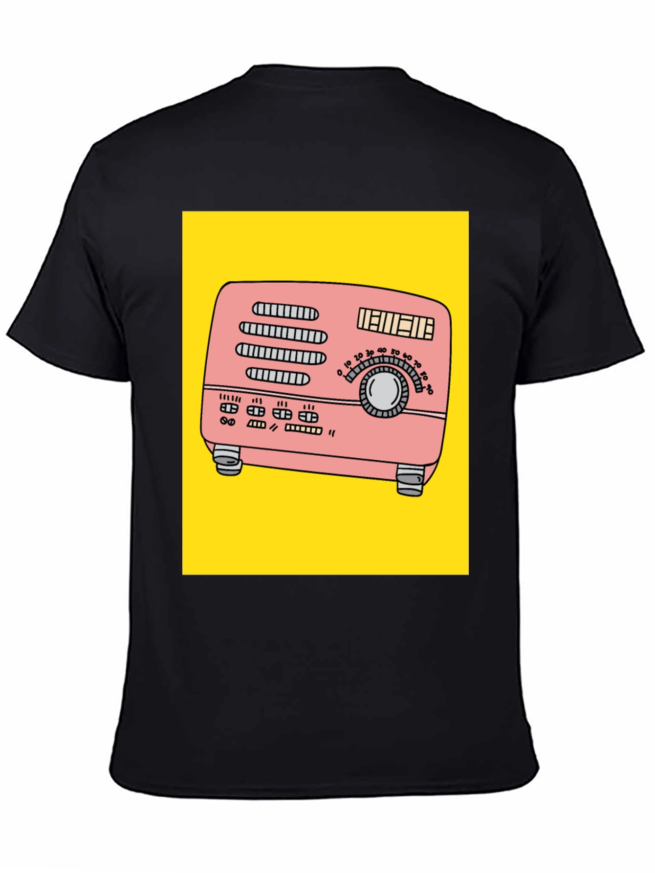 Retro Radio Graphic T-Shirt