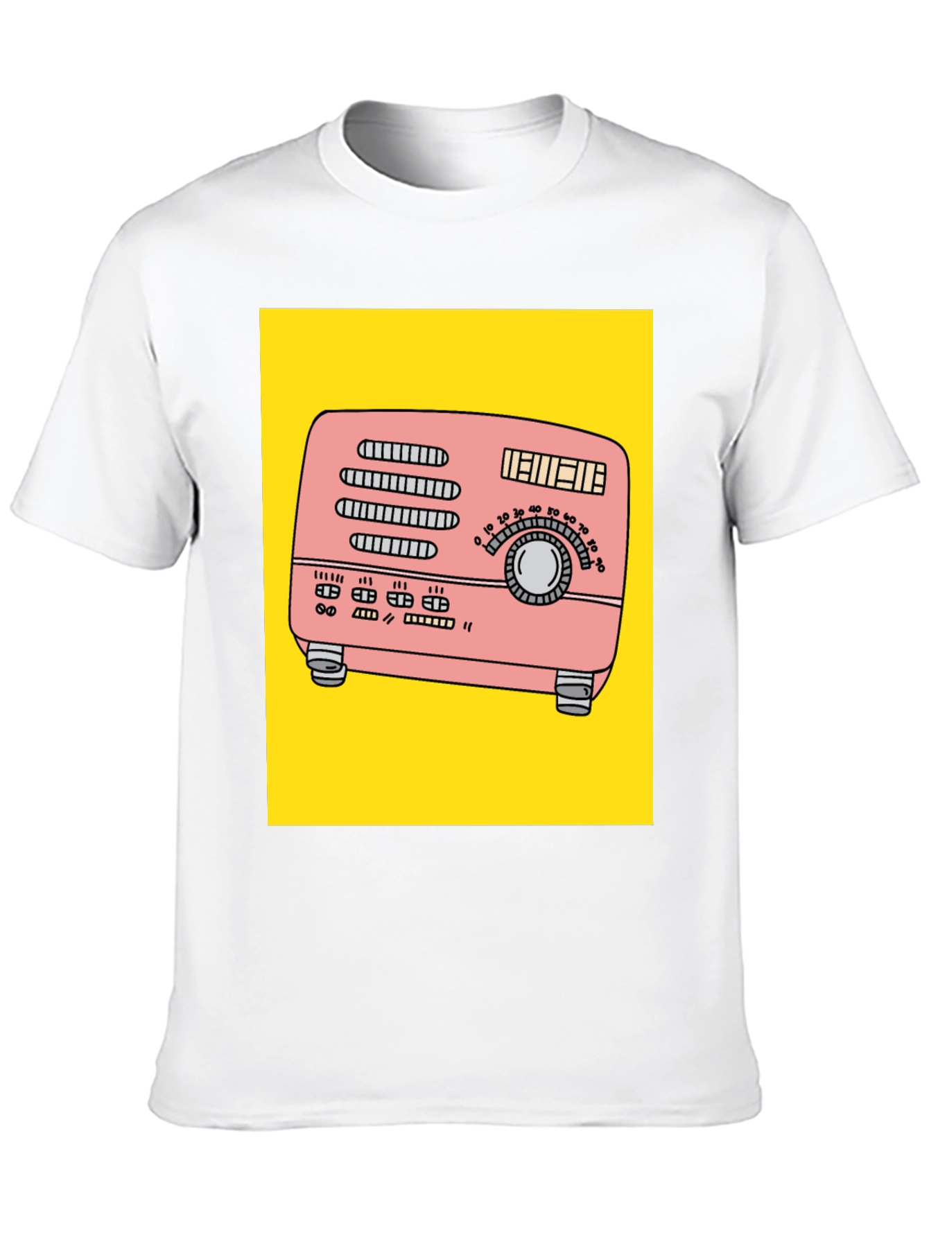 Retro Radio Graphic T-Shirt