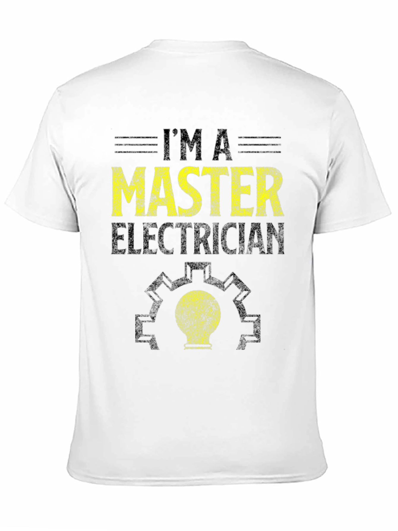 Master Electrician T-Shirt -  Electrical Worker Tee