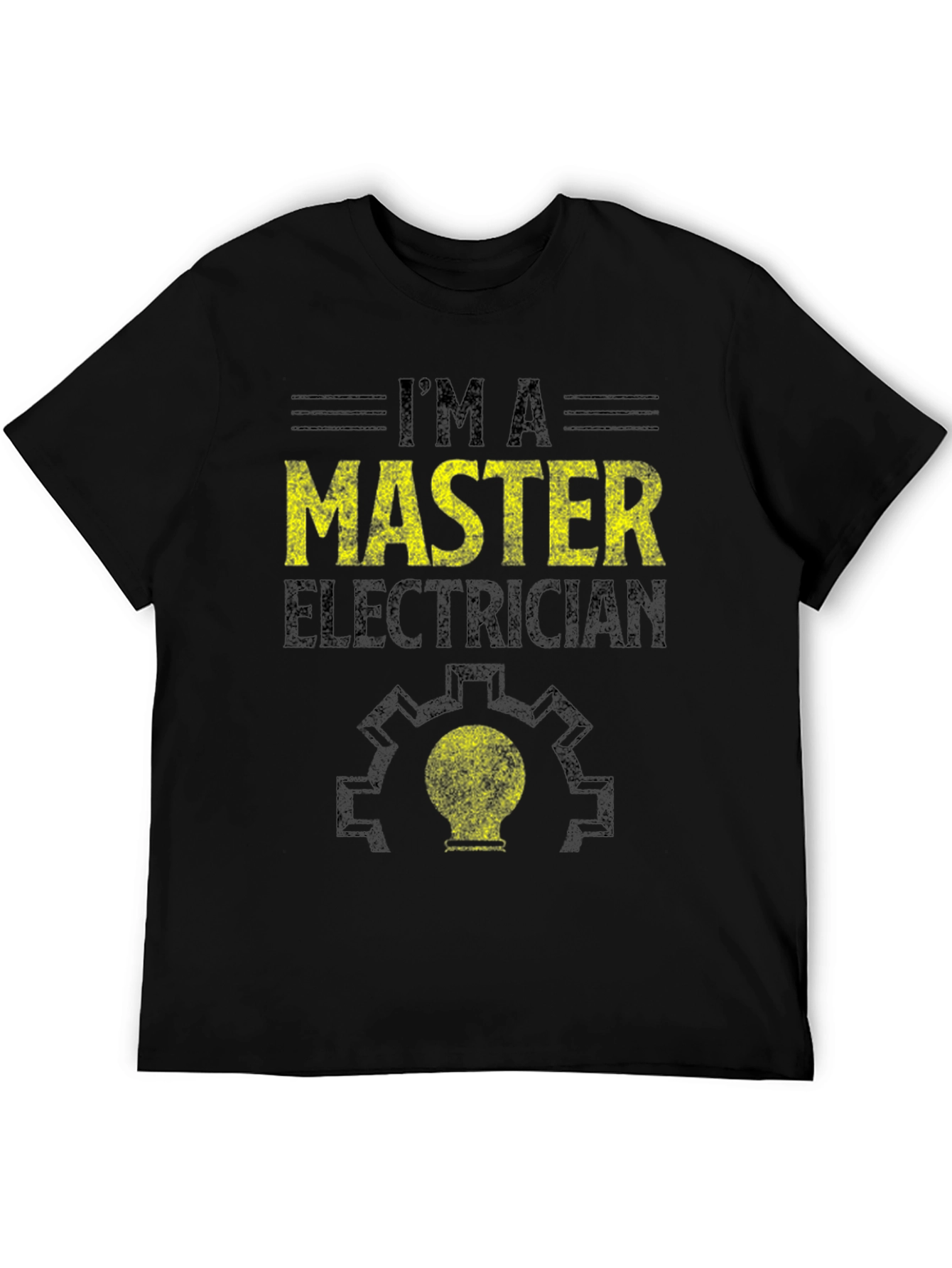 Master Electrician T-Shirt -  Electrical Worker Tee