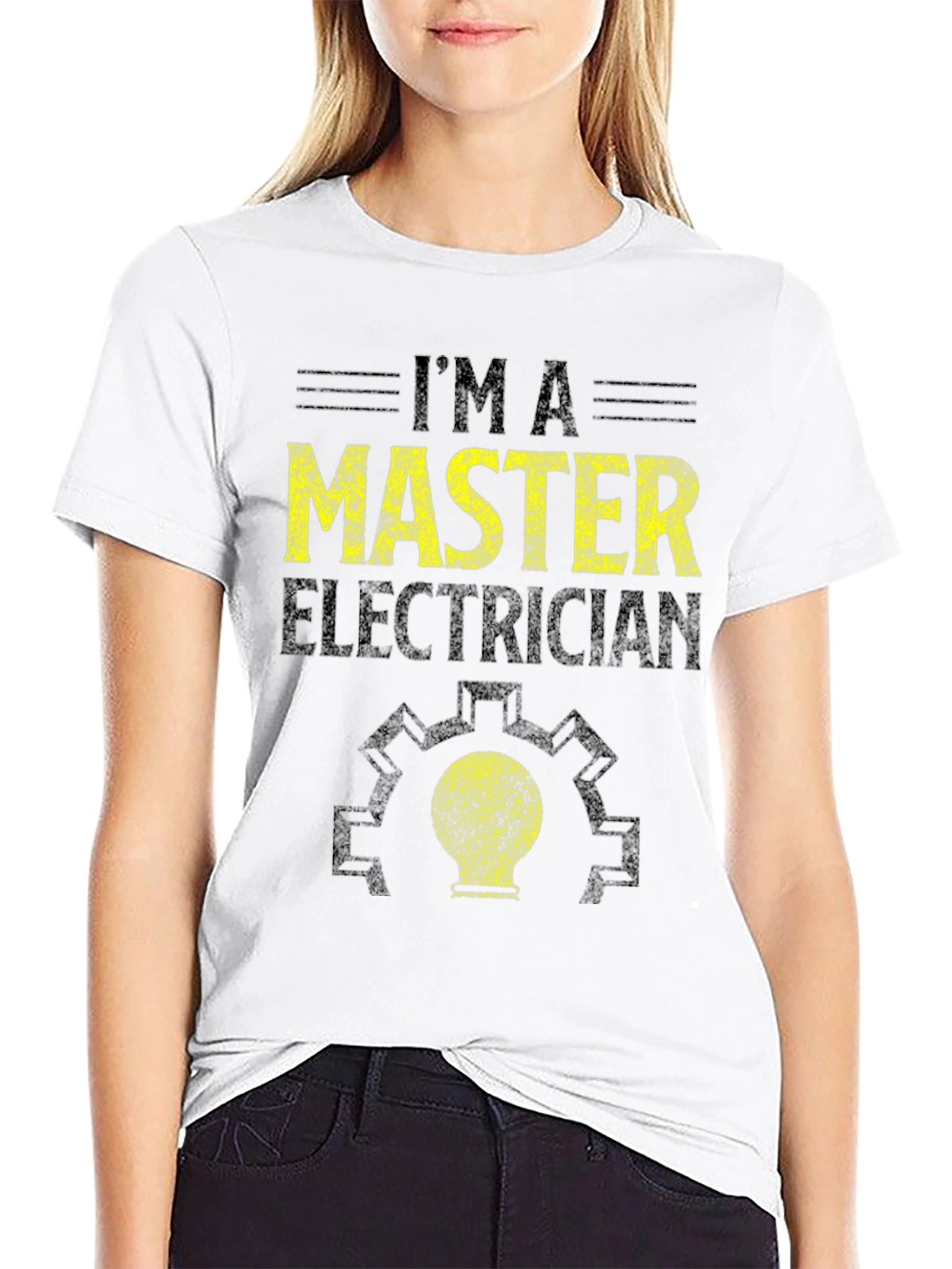 Master Electrician T-Shirt -  Electrical Worker Tee