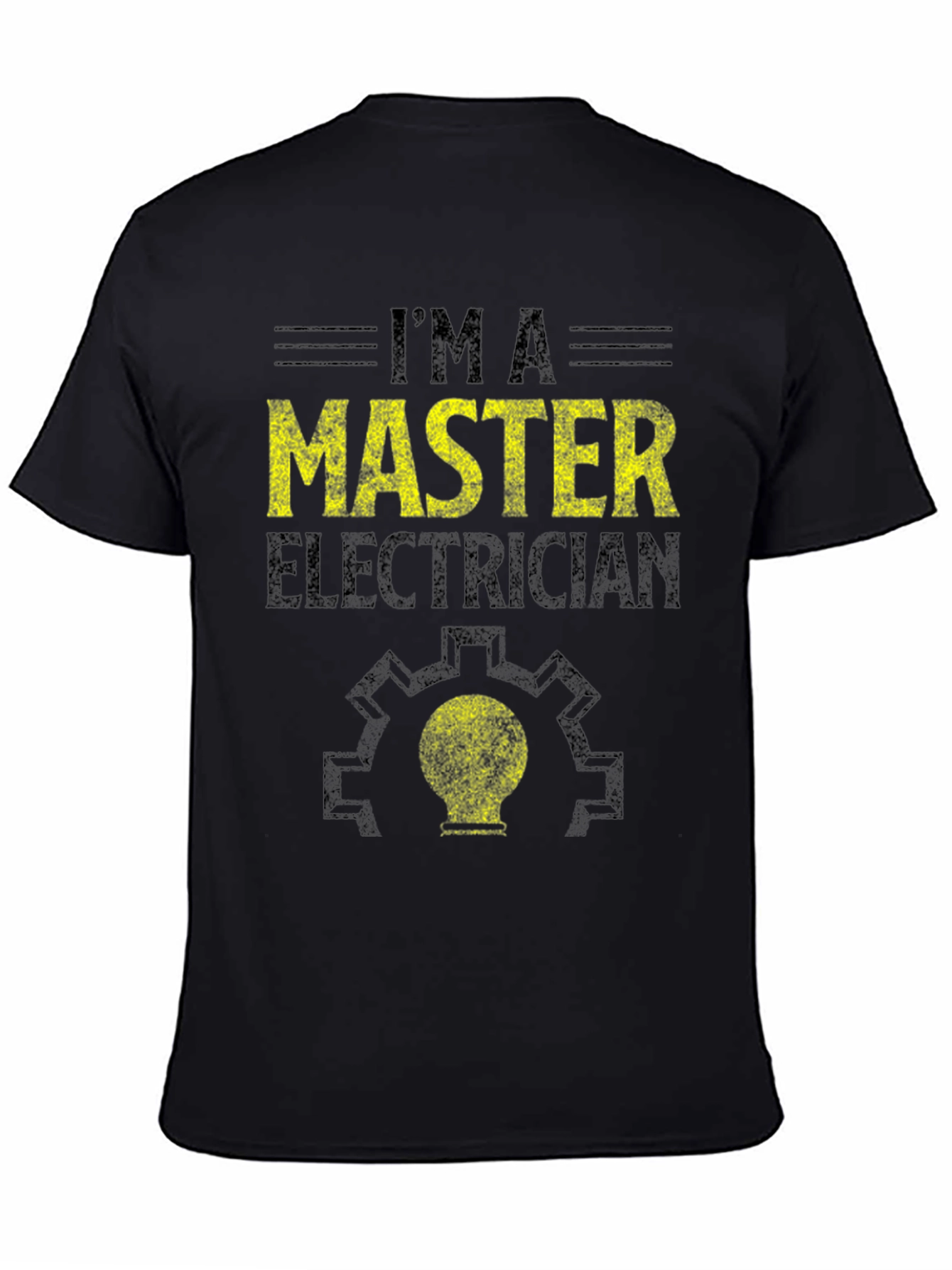 Master Electrician T-Shirt -  Electrical Worker Tee