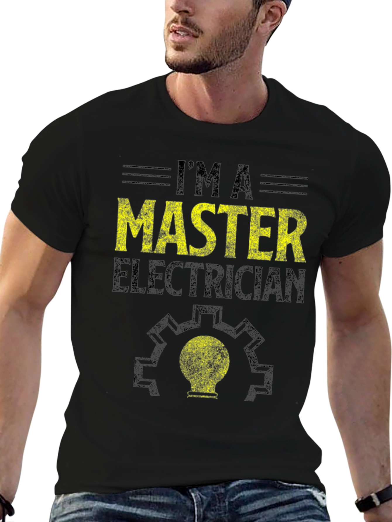 Master Electrician T-Shirt -  Electrical Worker Tee