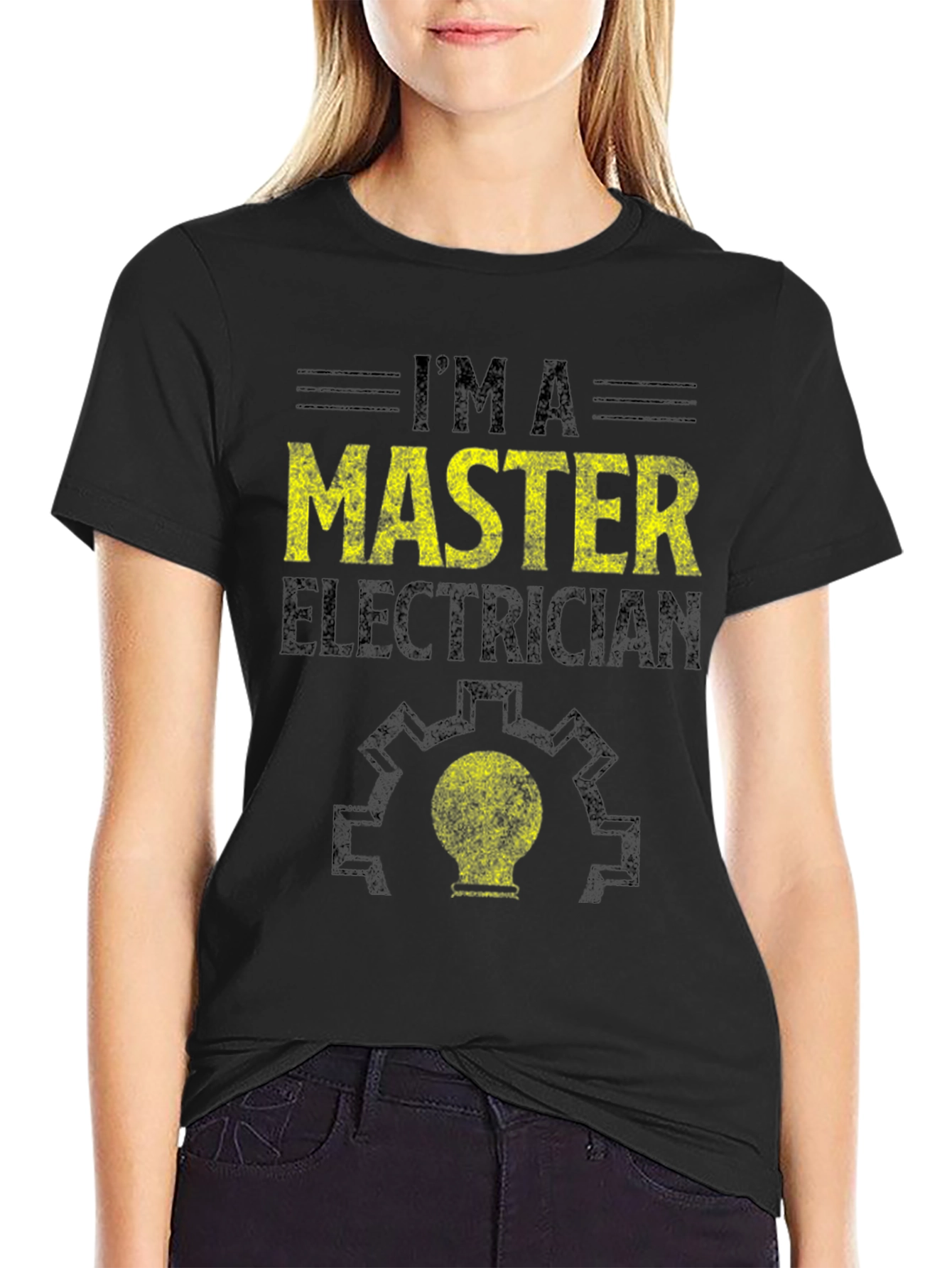 Master Electrician T-Shirt -  Electrical Worker Tee