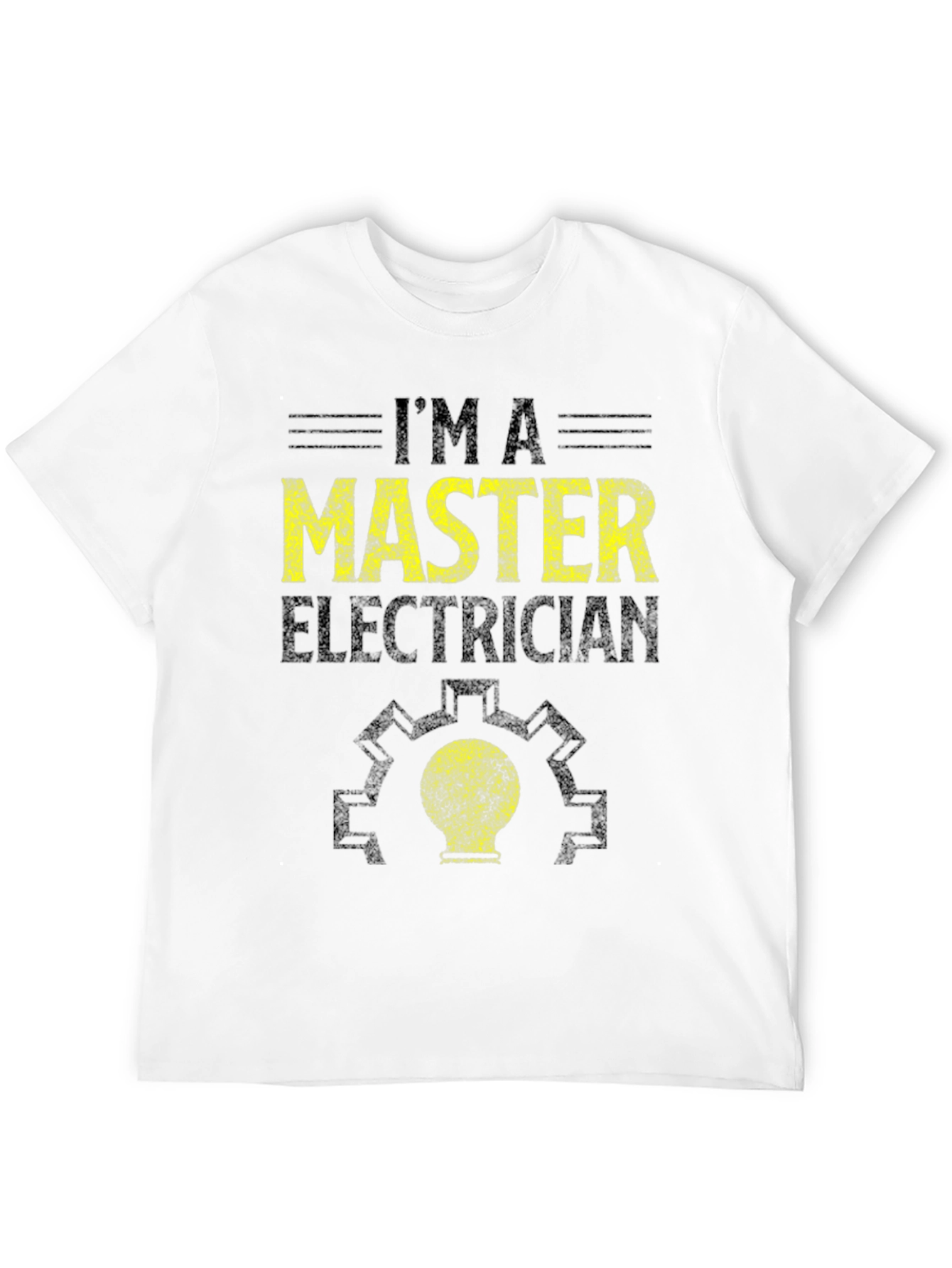 Master Electrician T-Shirt -  Electrical Worker Tee