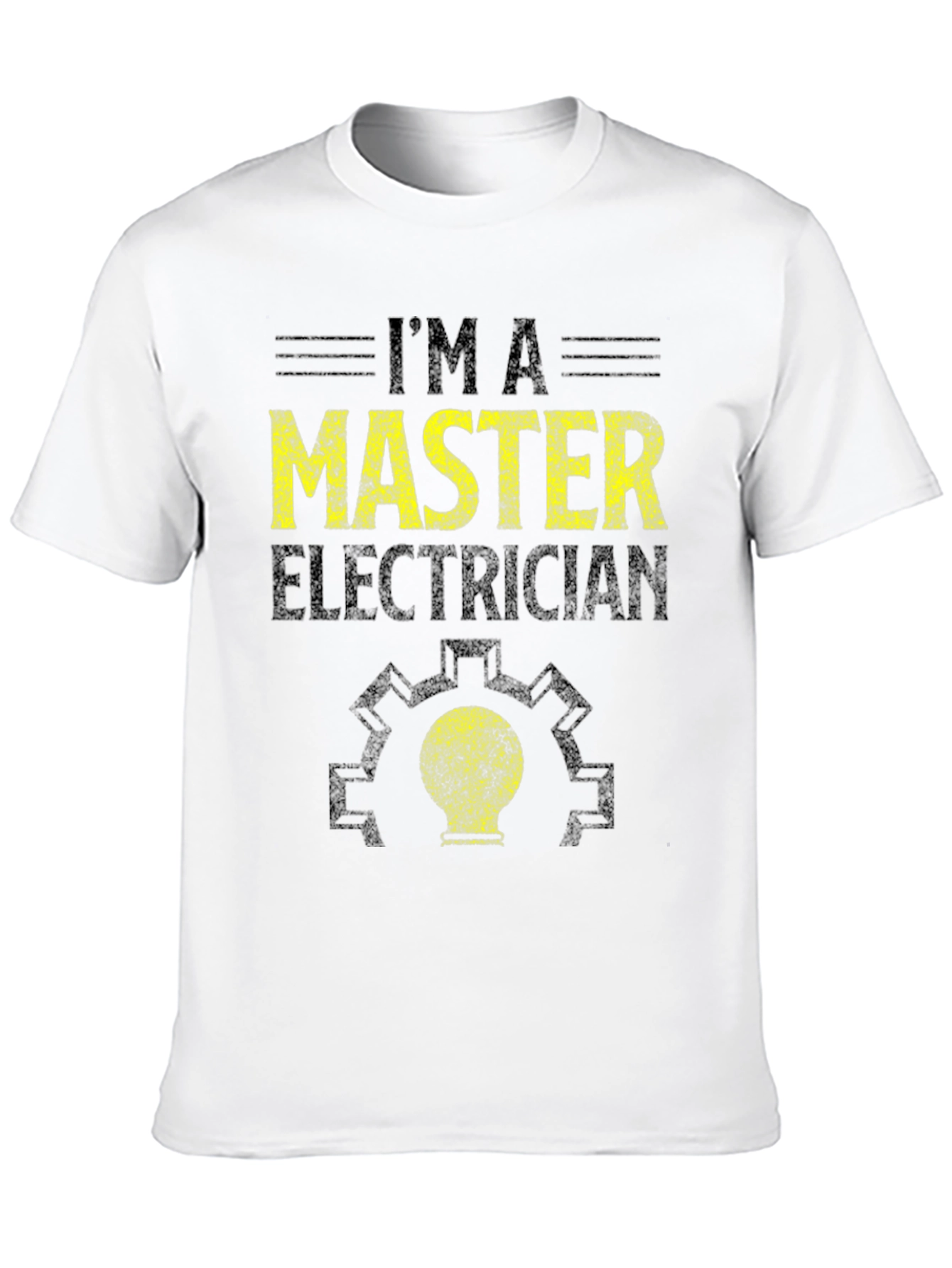 Master Electrician T-Shirt -  Electrical Worker Tee