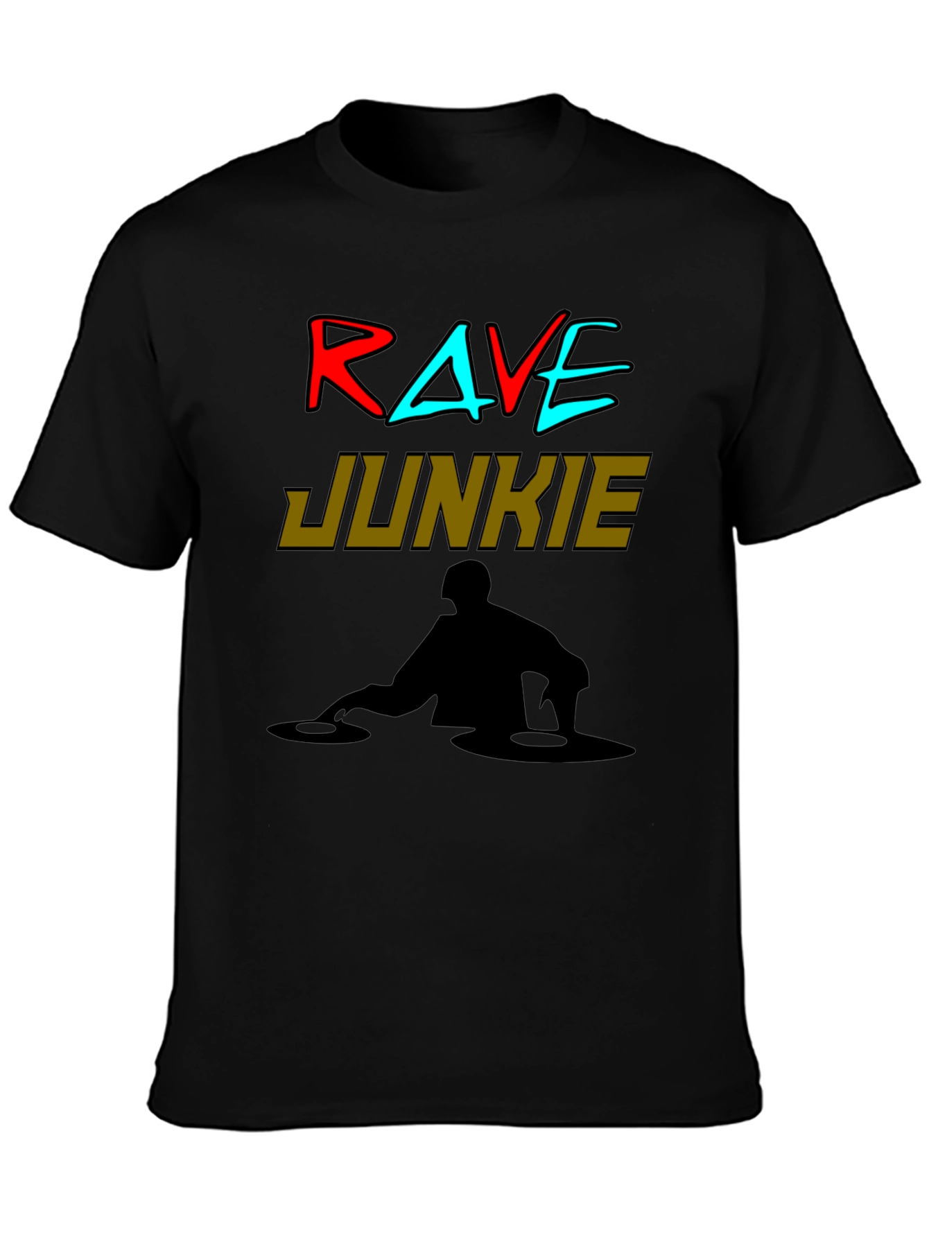 Rave Junkie DJ Graphic Tee