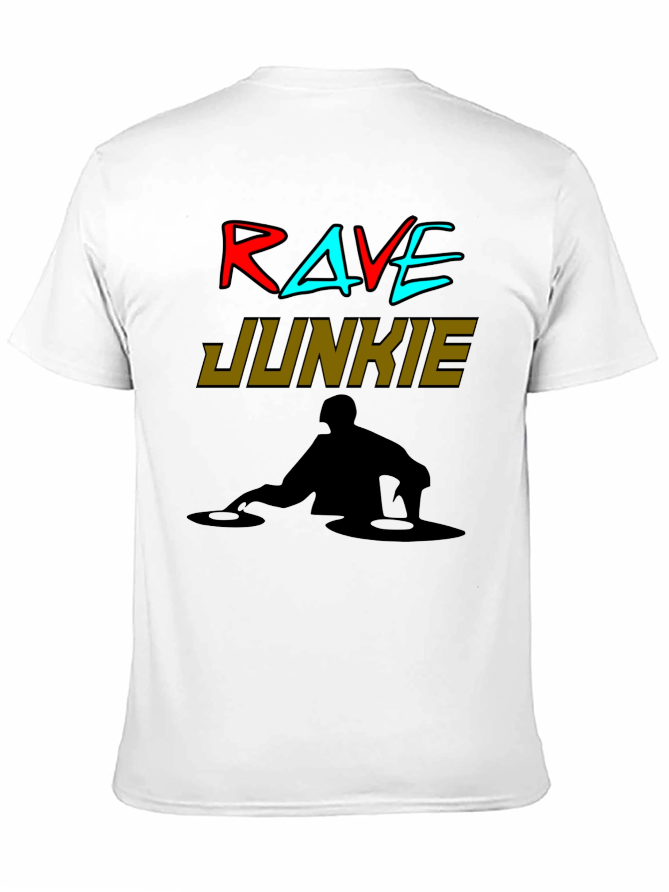 Rave Junkie DJ Graphic Tee