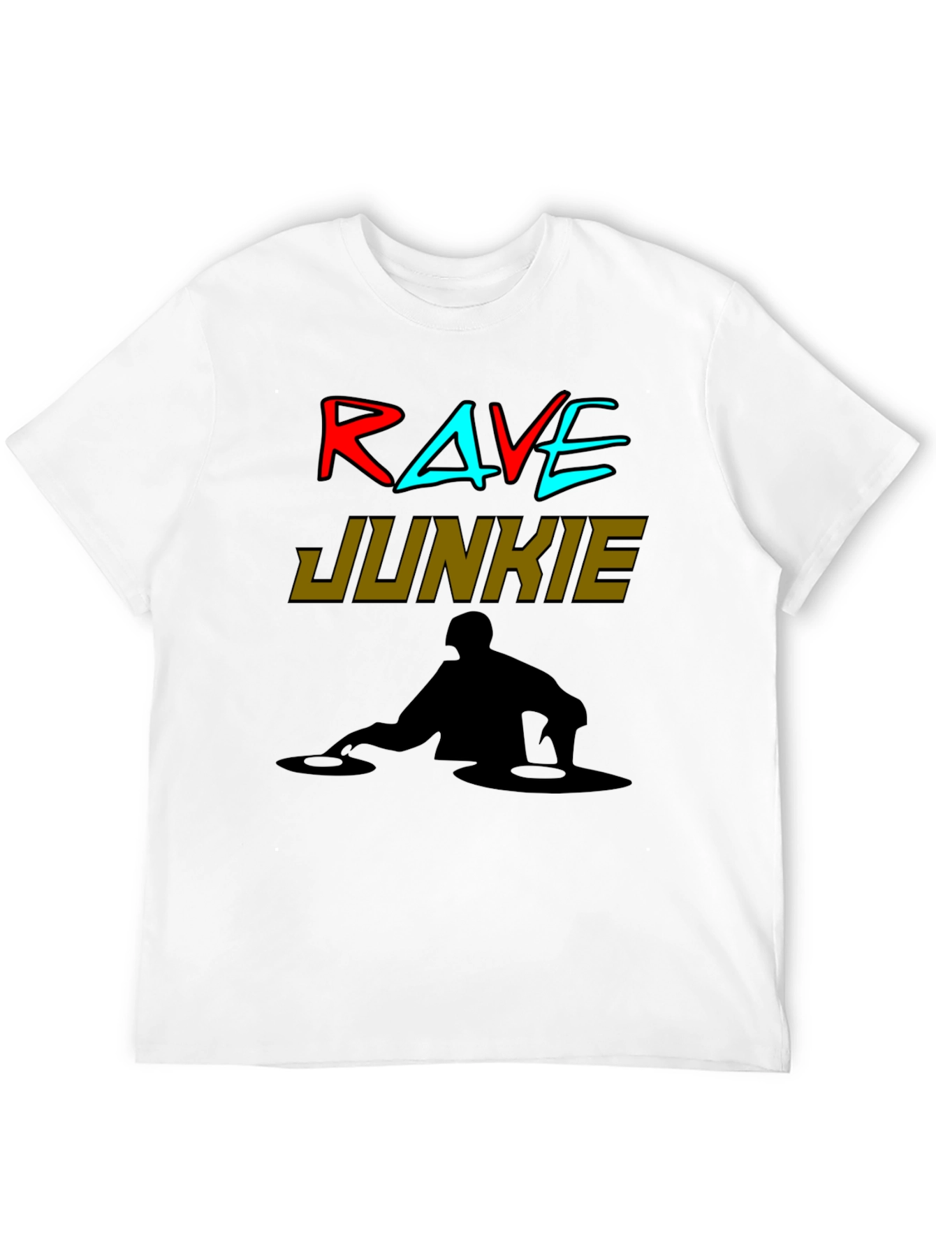 Rave Junkie DJ Graphic Tee