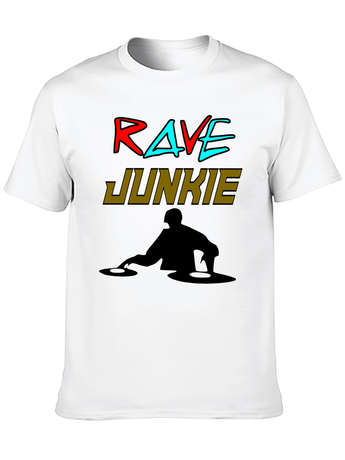 Rave Junkie DJ Graphic Tee