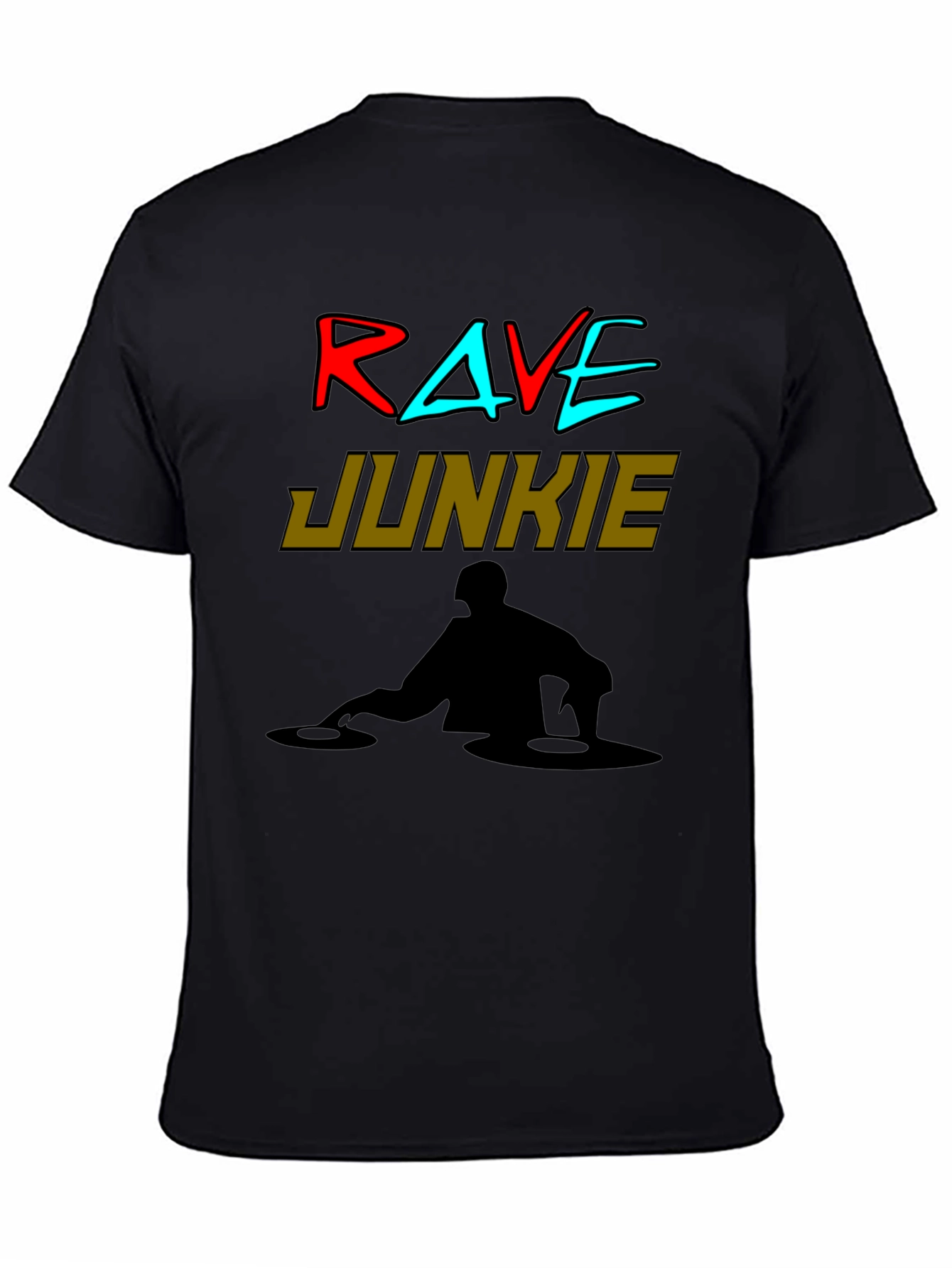Rave Junkie DJ Graphic Tee