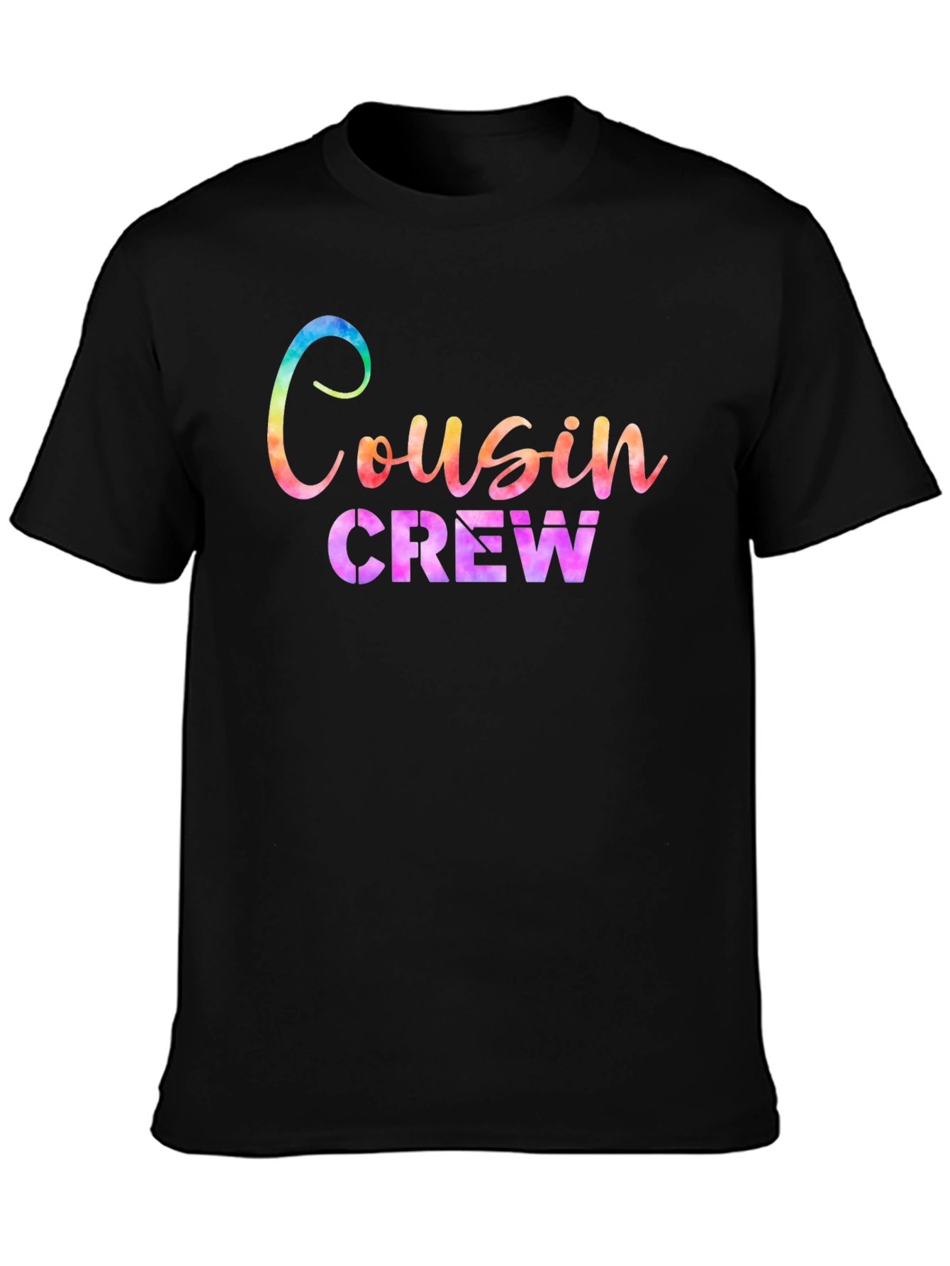 Cousin Crew Graphic Tee - Black T-Shirt