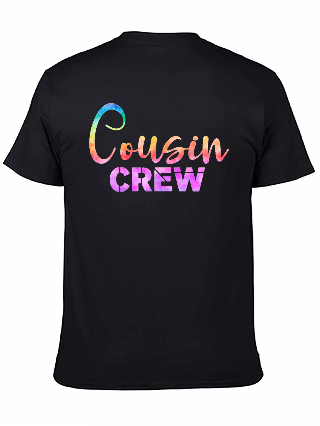 Cousin Crew Graphic Tee - Black T-Shirt