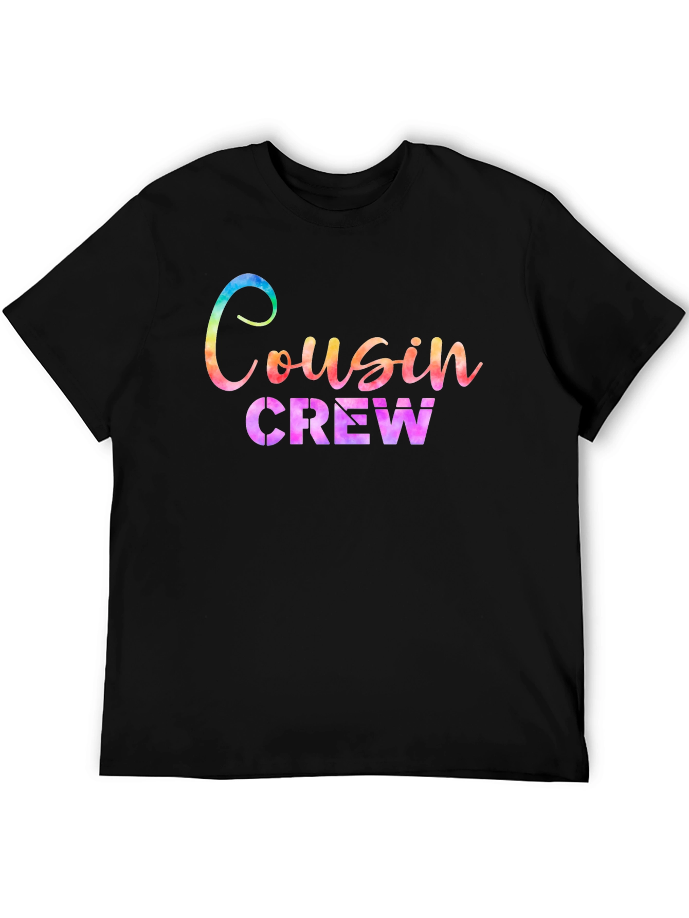Cousin Crew Graphic Tee - Black T-Shirt
